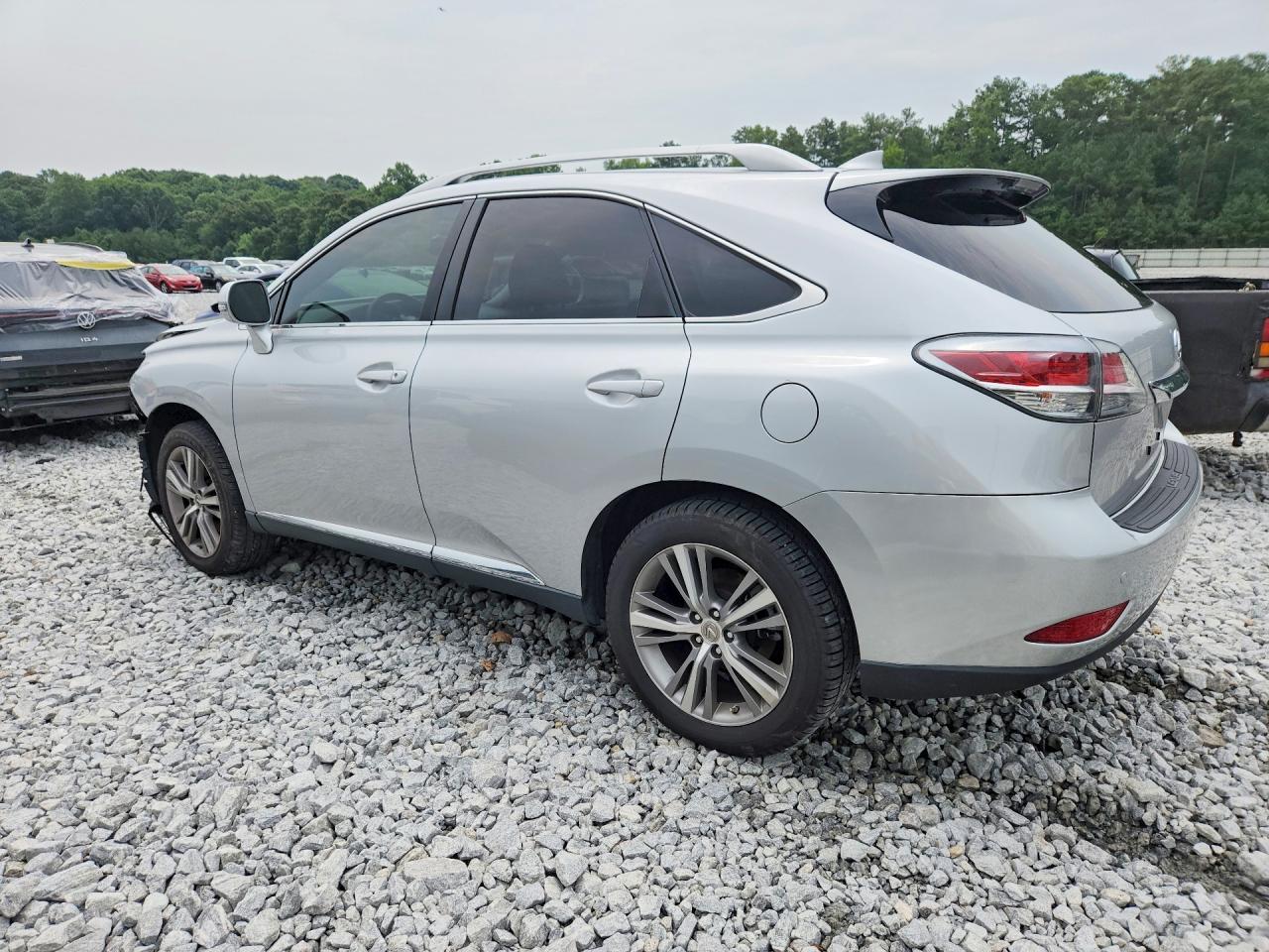 2015 Lexus Rx 350 Base Silver vin: 2T2ZK1BA6FC153408