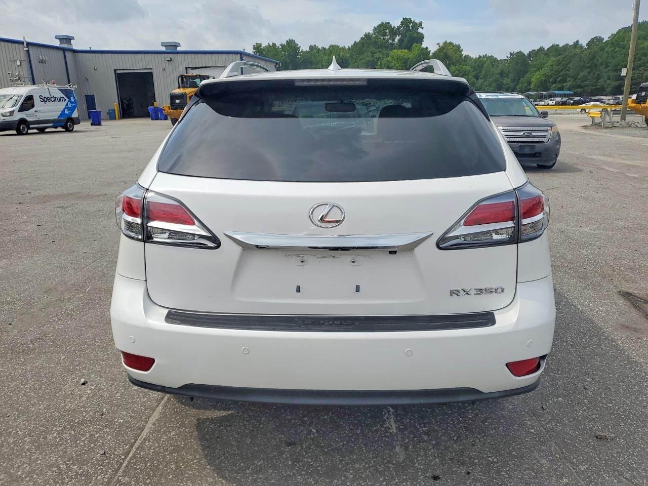 2015 Lexus Rx 350 Base White vin: 2T2ZK1BA6FC157846