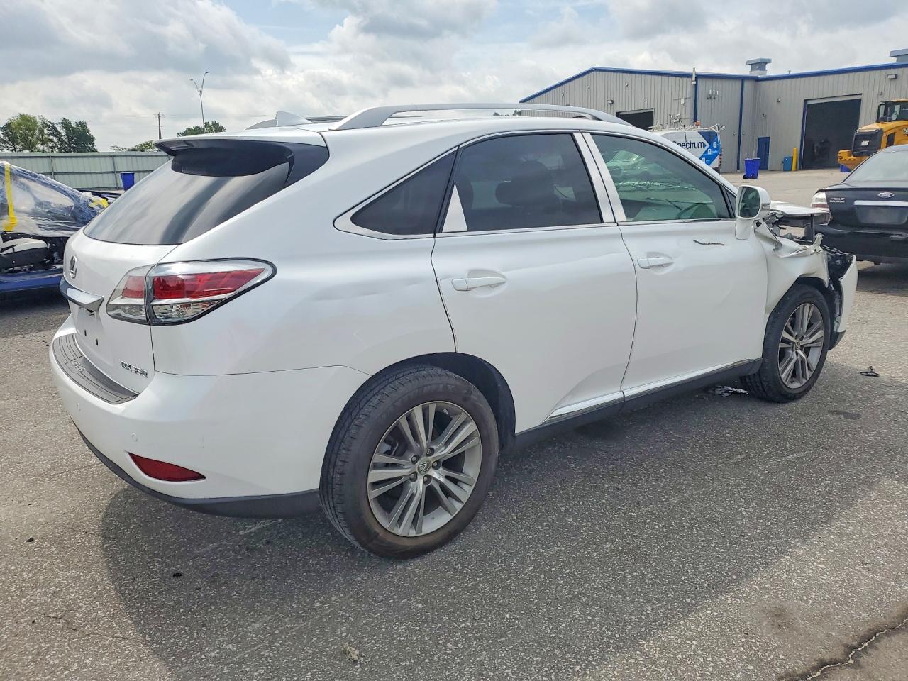 2015 Lexus Rx 350 Base White vin: 2T2ZK1BA6FC157846