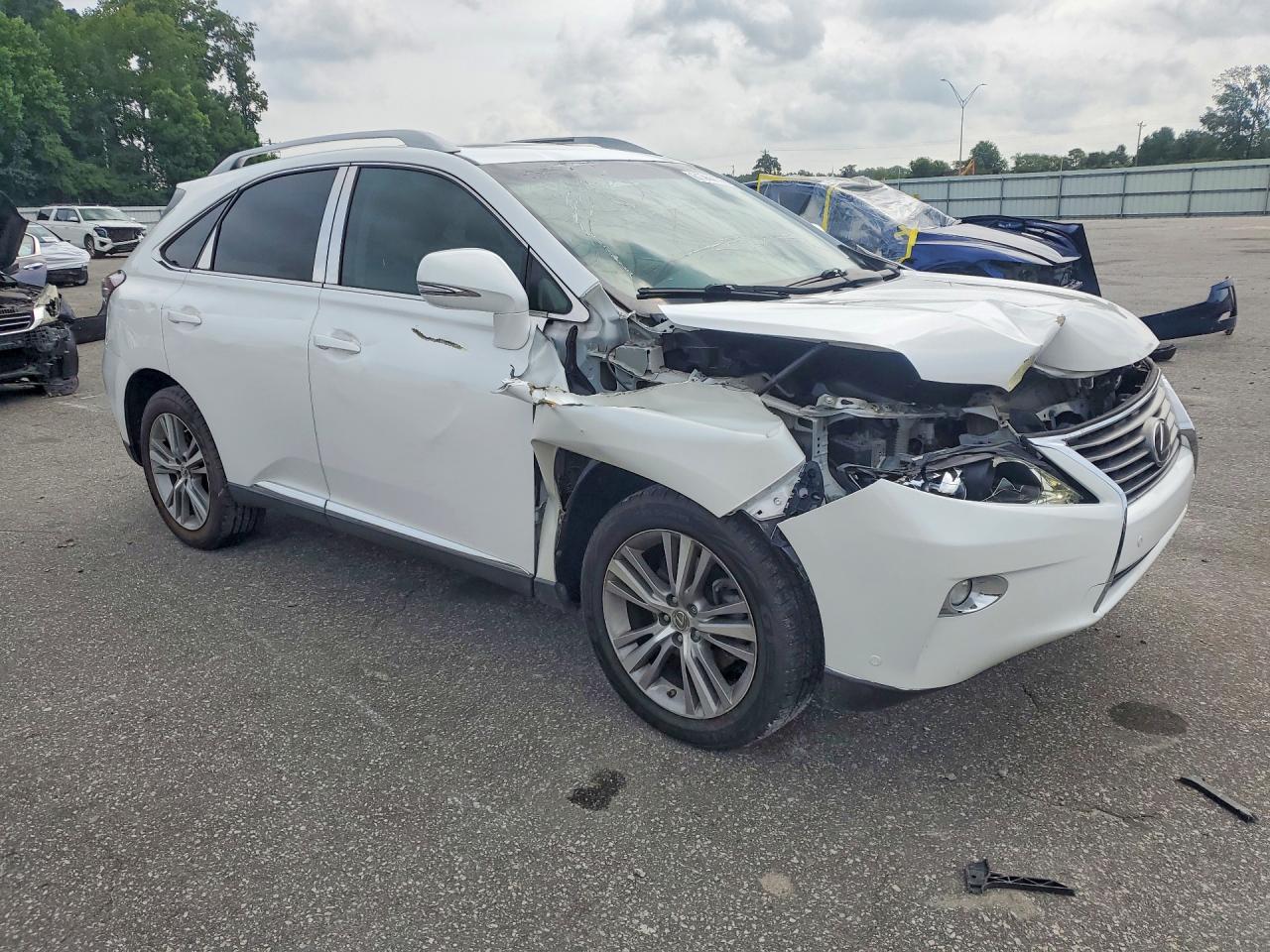 2015 Lexus Rx 350 Base White vin: 2T2ZK1BA6FC157846