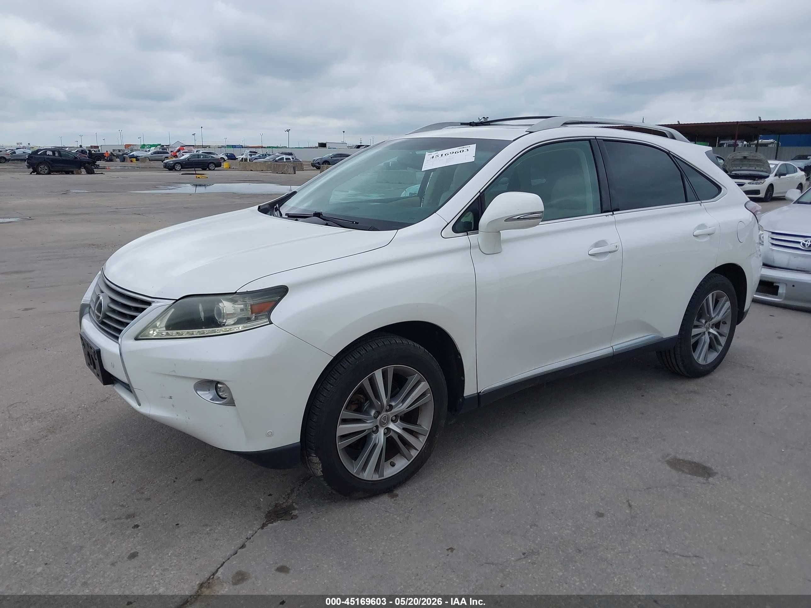 2015 Lexus Rx 350 White vin: 2T2ZK1BA6FC166157