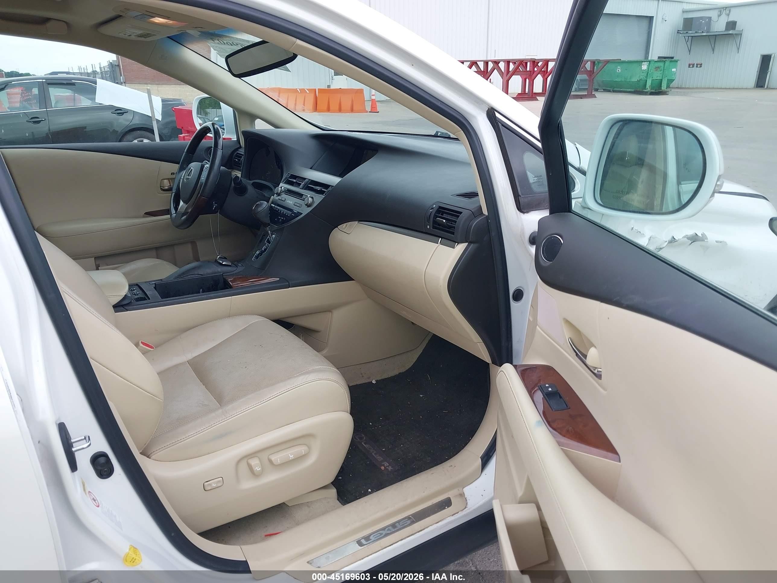 2015 Lexus Rx 350 White vin: 2T2ZK1BA6FC166157