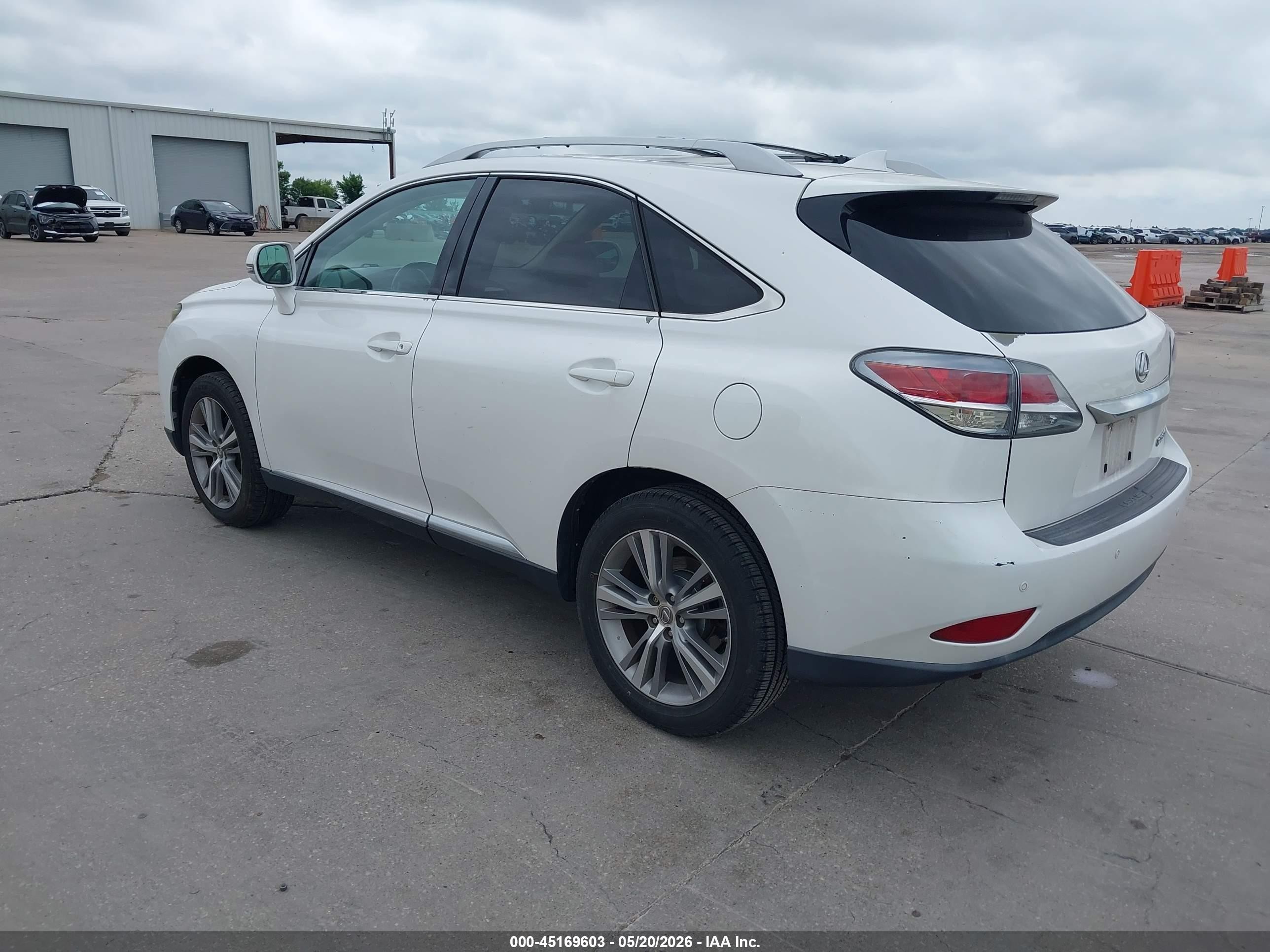 2015 Lexus Rx 350 White vin: 2T2ZK1BA6FC166157