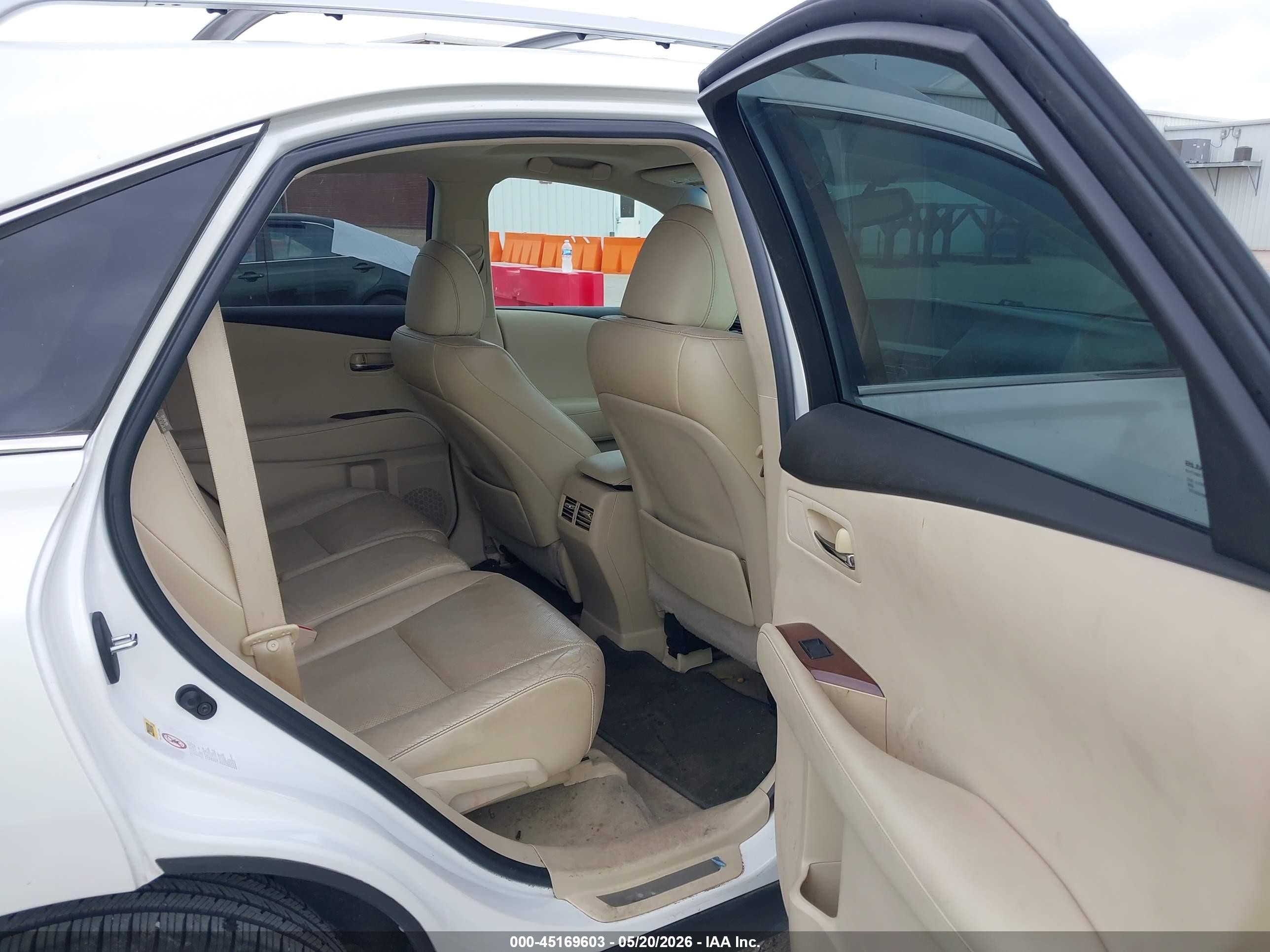 2015 Lexus Rx 350 White vin: 2T2ZK1BA6FC166157