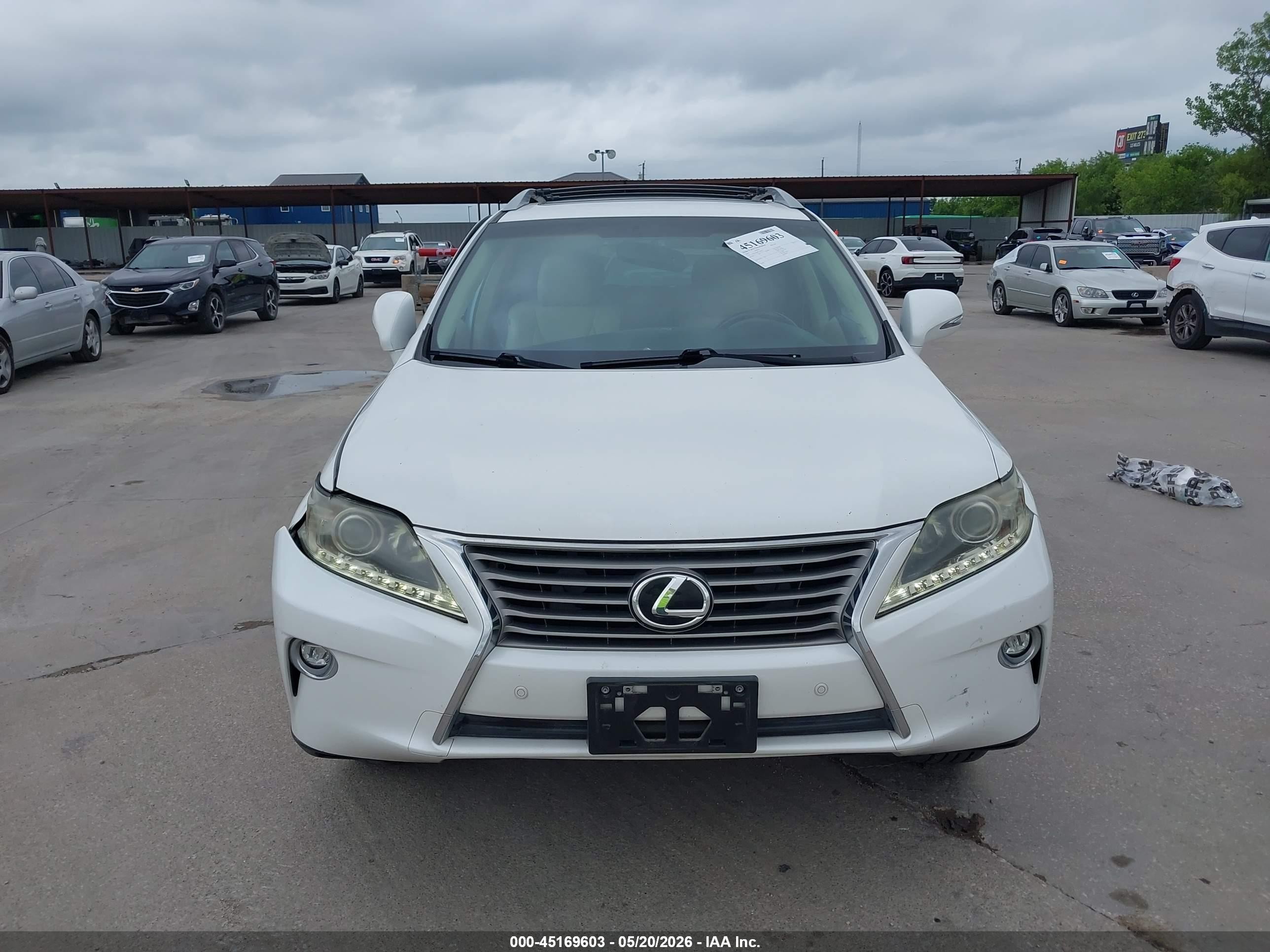 2015 Lexus Rx 350 White vin: 2T2ZK1BA6FC166157