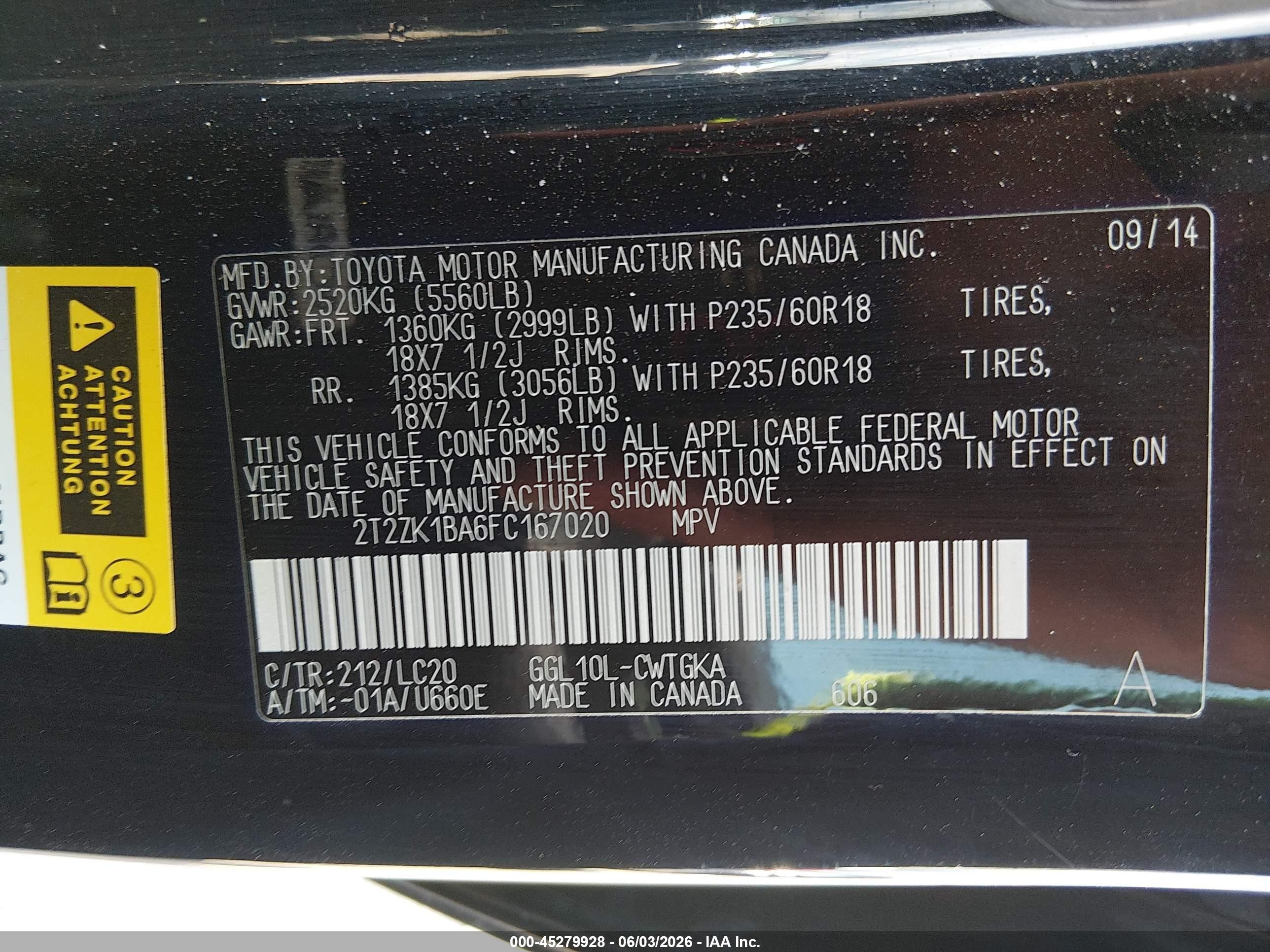 2015 Lexus Rx 350   Black vin: 2T2ZK1BA6FC167020