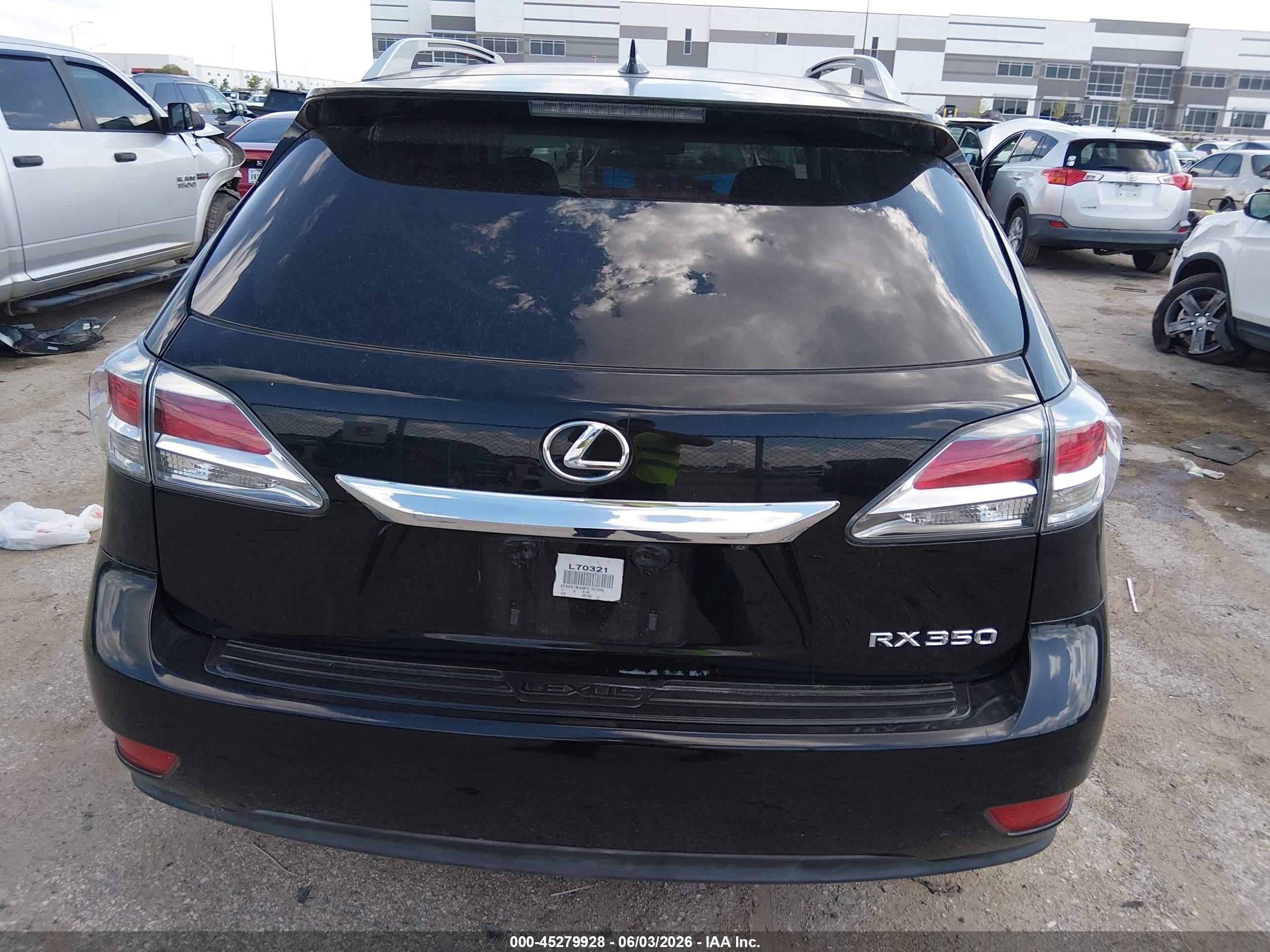 2015 Lexus Rx 350   Black vin: 2T2ZK1BA6FC167020