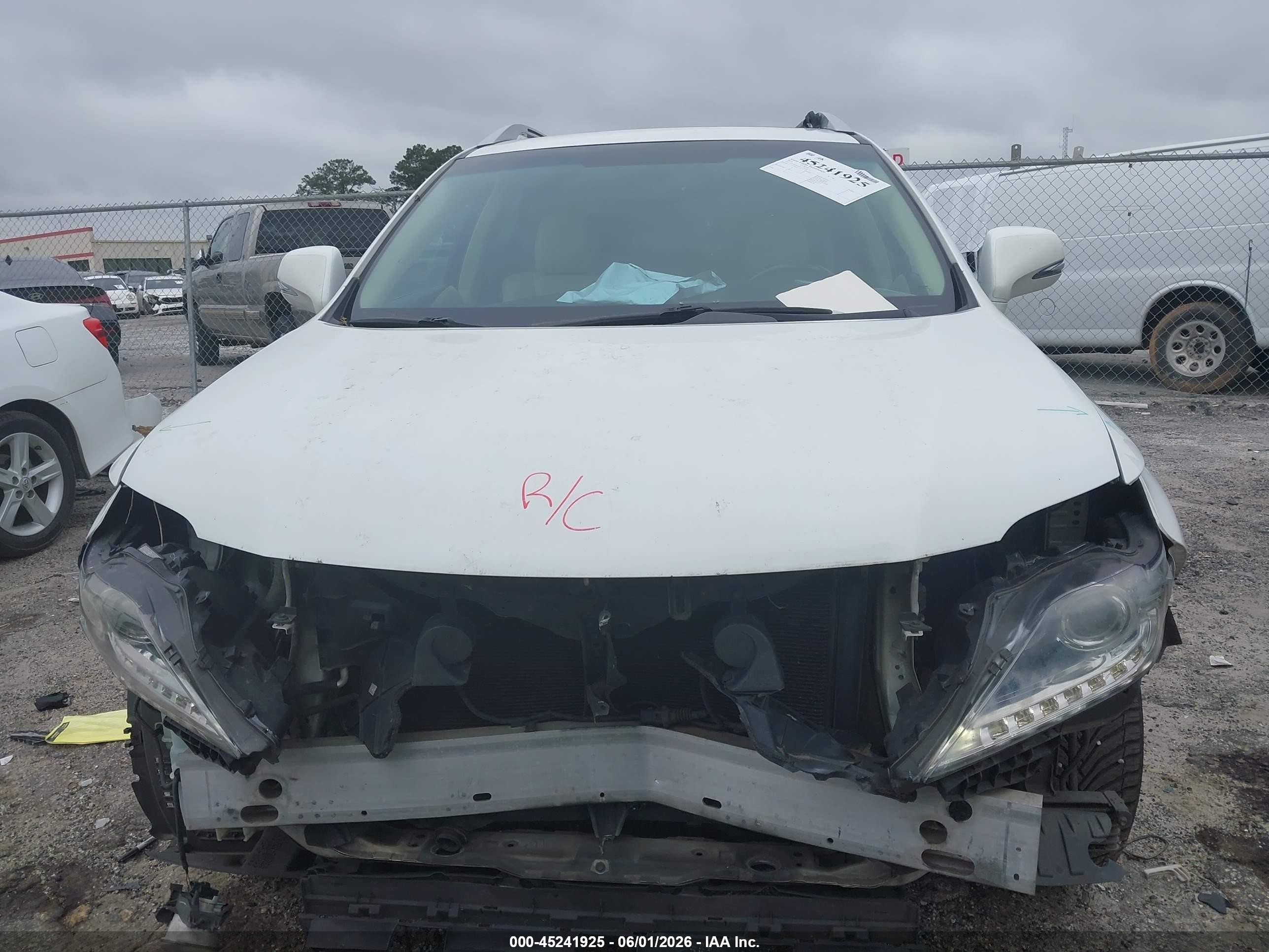 2015 Lexus Rx 350   Белый vin: 2T2ZK1BA6FC171939