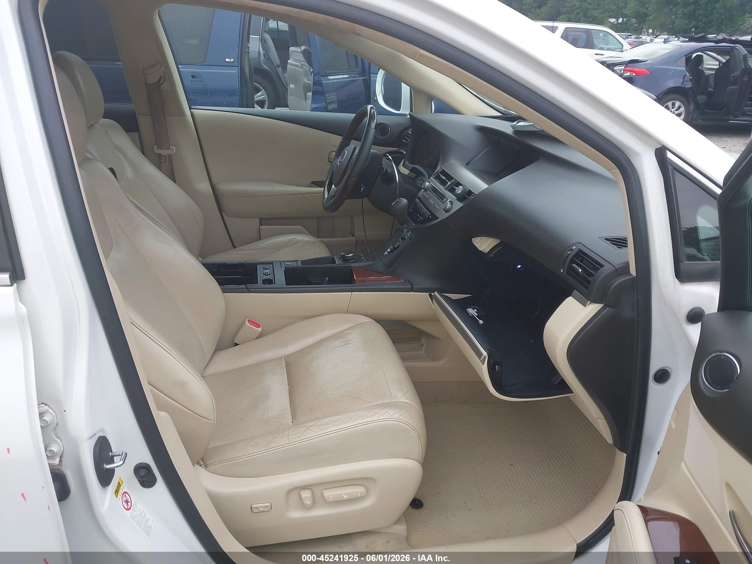 2015 Lexus Rx 350   Белый vin: 2T2ZK1BA6FC171939