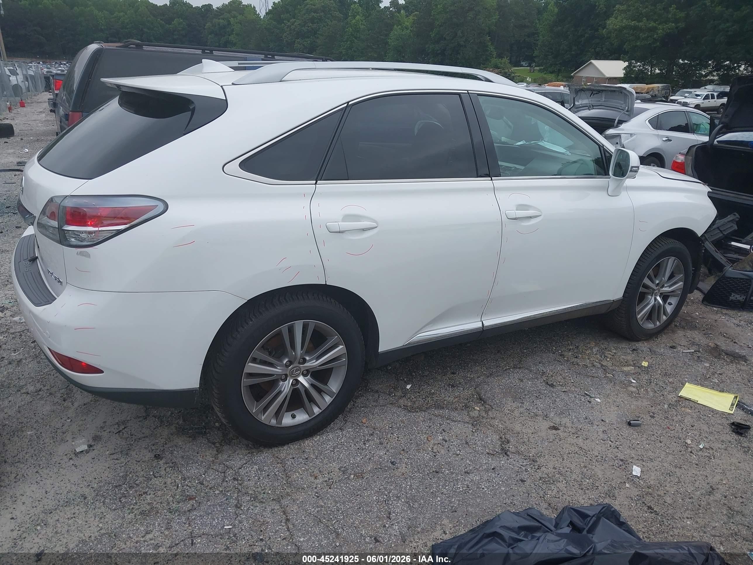 2015 Lexus Rx 350   Белый vin: 2T2ZK1BA6FC171939
