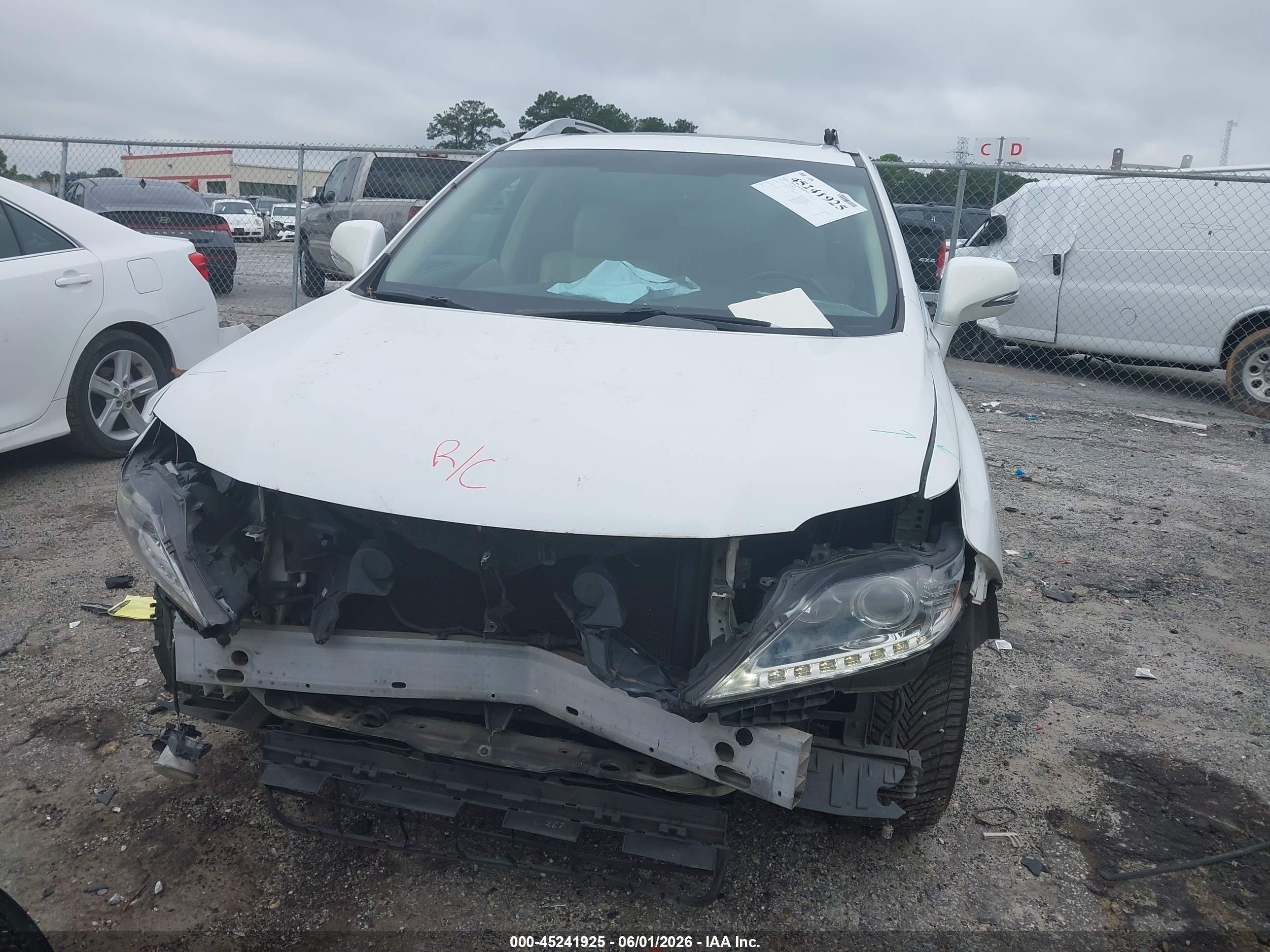 2015 Lexus Rx 350   Белый vin: 2T2ZK1BA6FC171939