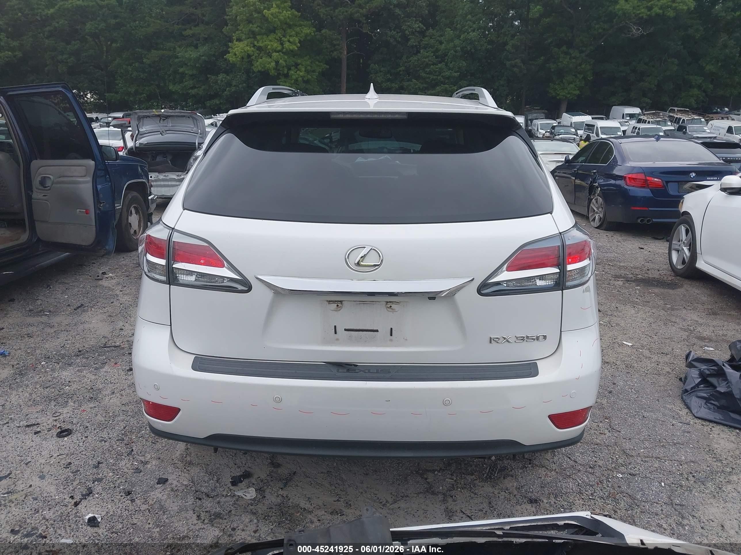 2015 Lexus Rx 350   Белый vin: 2T2ZK1BA6FC171939