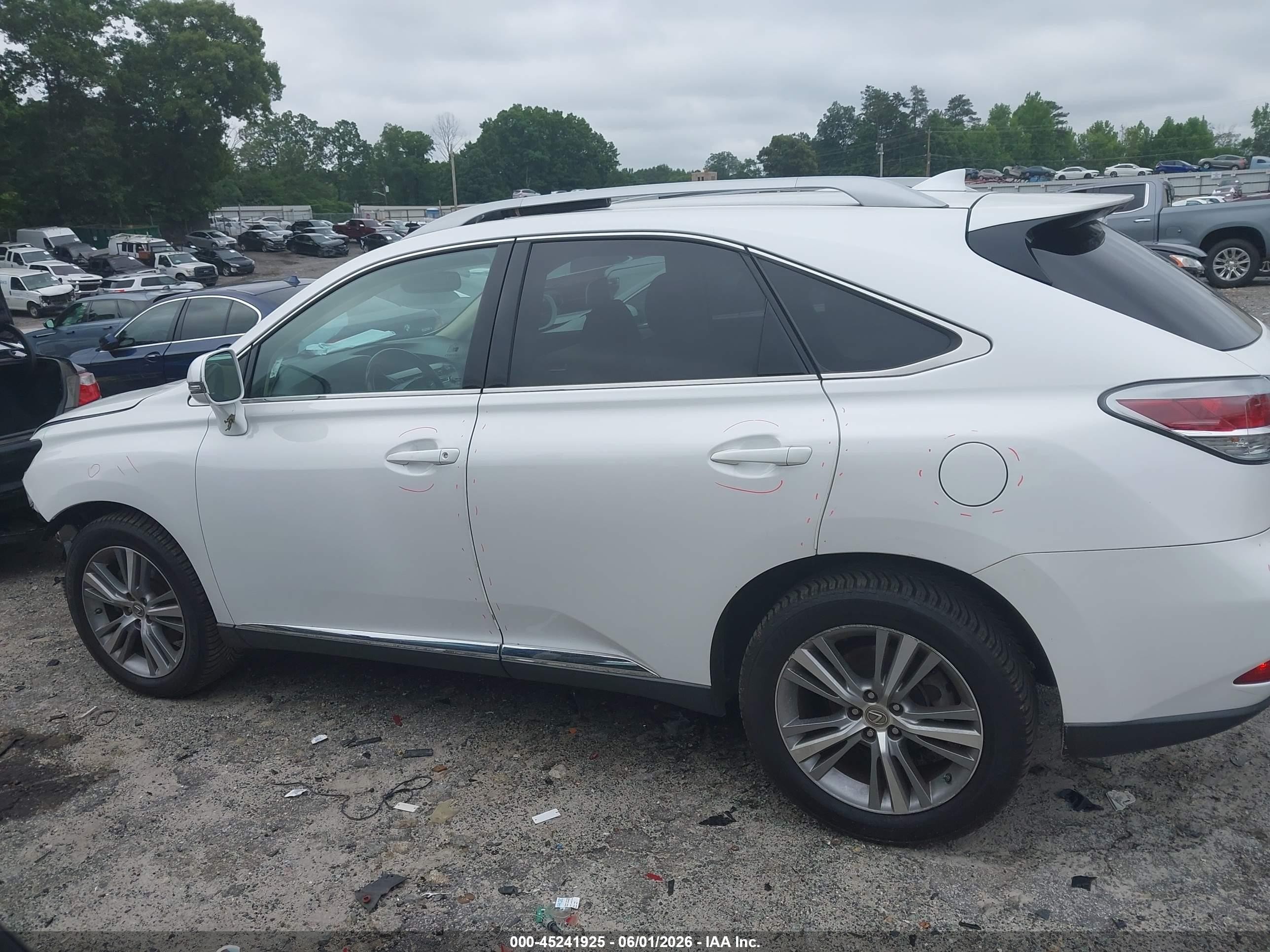 2015 Lexus Rx 350   Белый vin: 2T2ZK1BA6FC171939