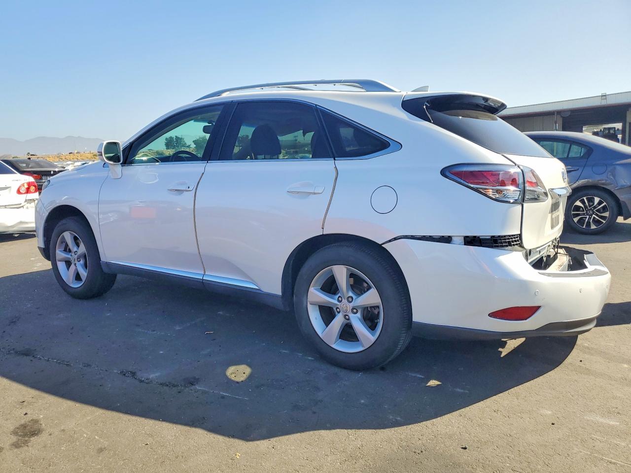 2015 Lexus Rx 350 White vin: 2T2ZK1BA6FC173660