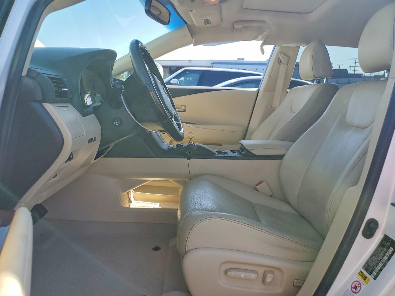 2015 Lexus Rx 350 White vin: 2T2ZK1BA6FC173660