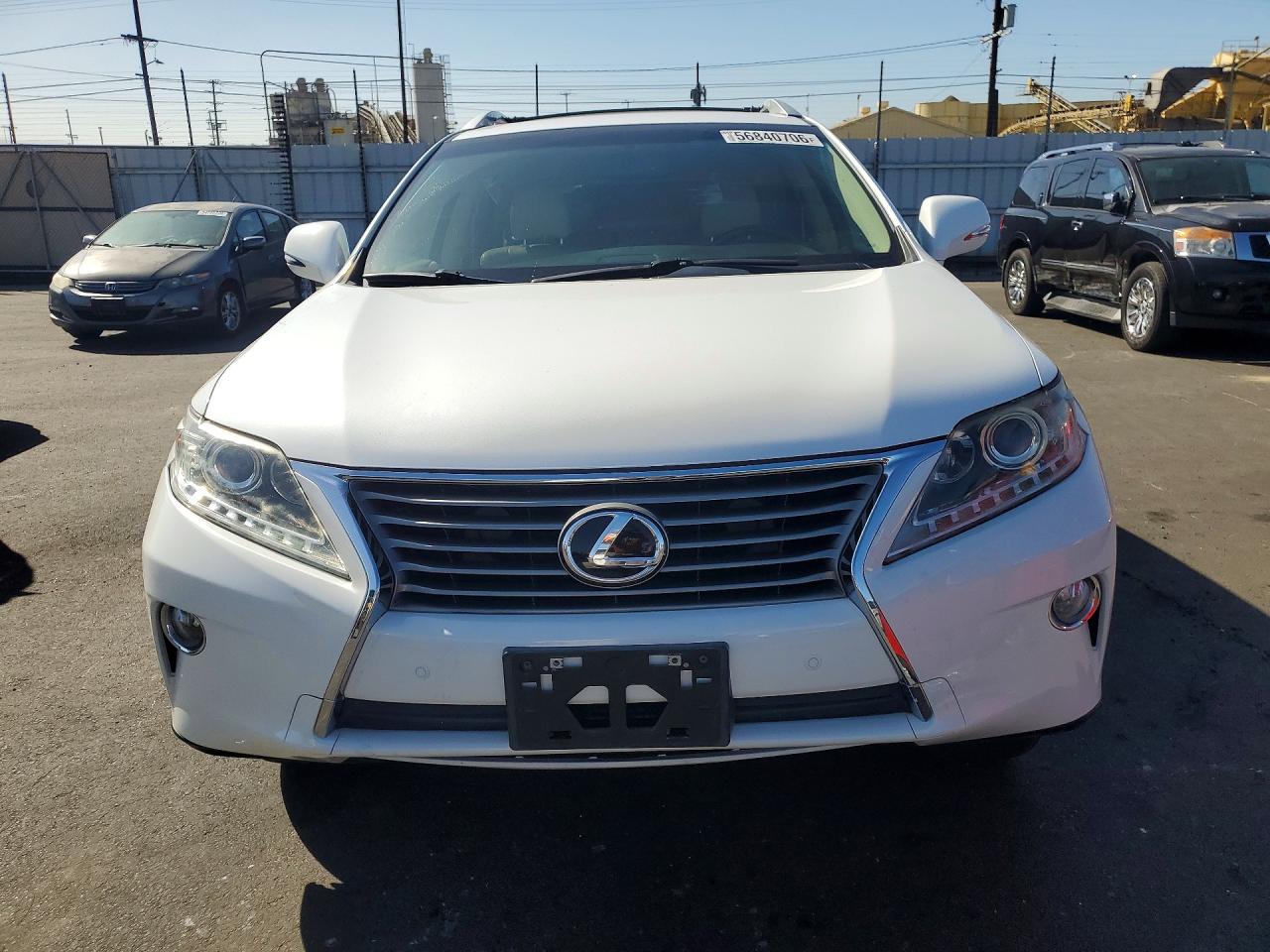 2015 Lexus Rx 350 White vin: 2T2ZK1BA6FC173660