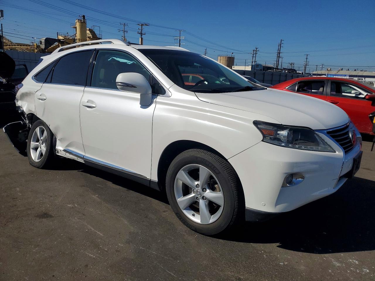 2015 Lexus Rx 350 White vin: 2T2ZK1BA6FC173660