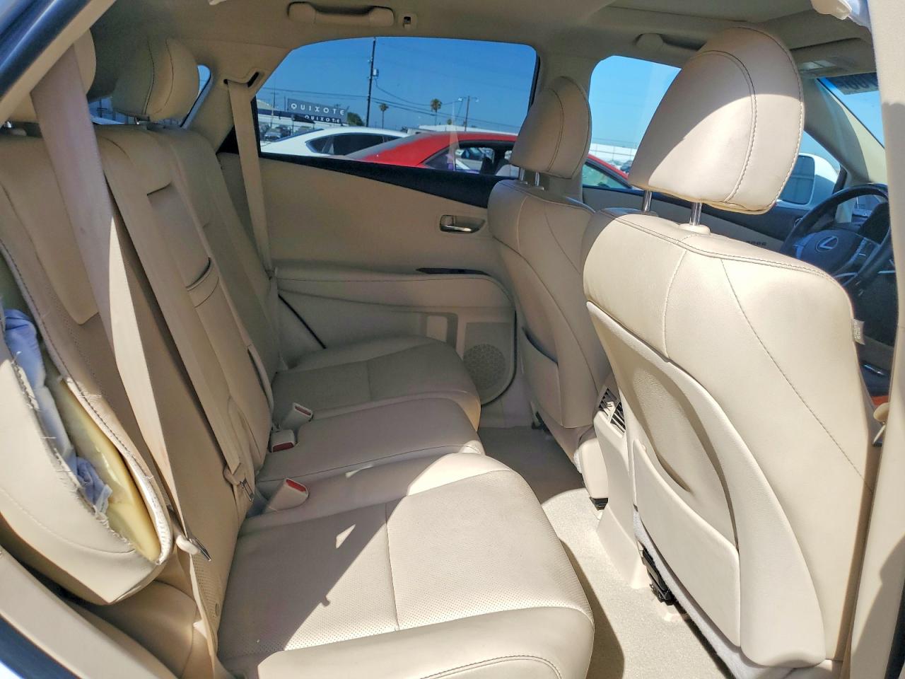 2015 Lexus Rx 350 White vin: 2T2ZK1BA6FC173660