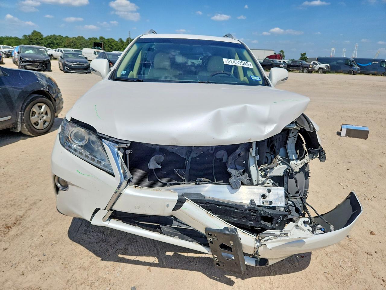 2015 Lexus Rx 350 Base White vin: 2T2ZK1BA6FC174744