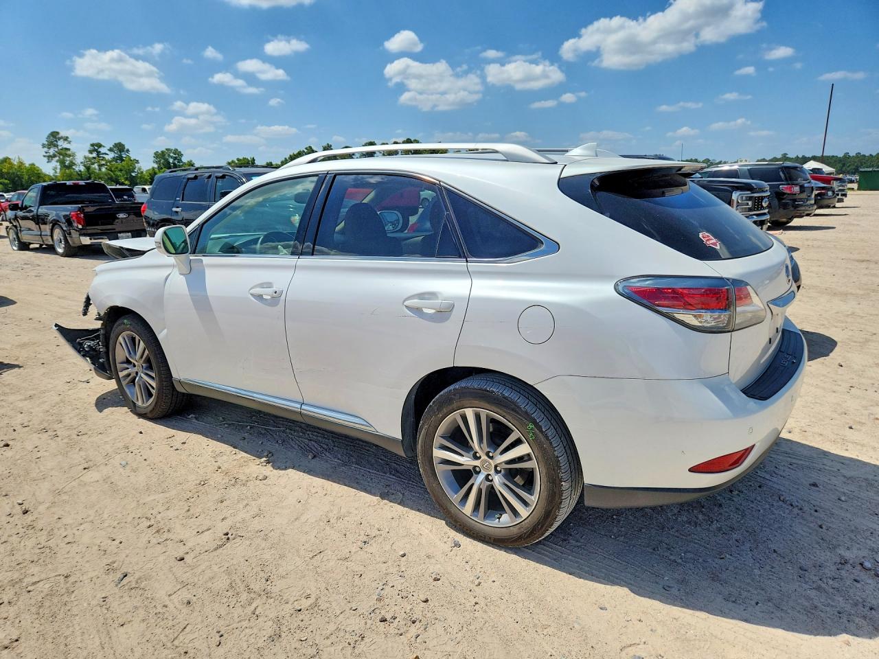2015 Lexus Rx 350 Base White vin: 2T2ZK1BA6FC174744