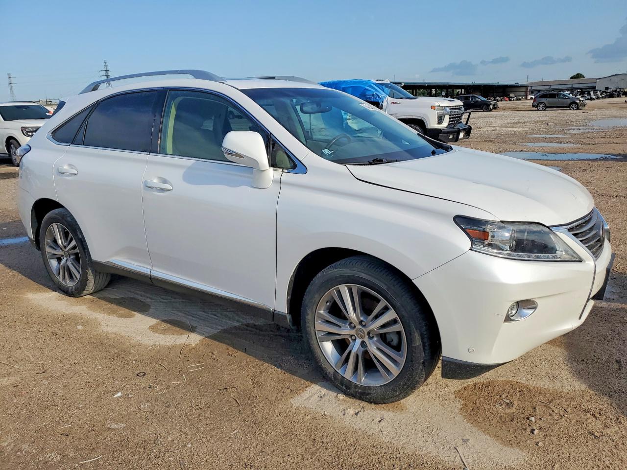 2015 Lexus Rx 350 Base Белый vin: 2T2ZK1BA6FC174744