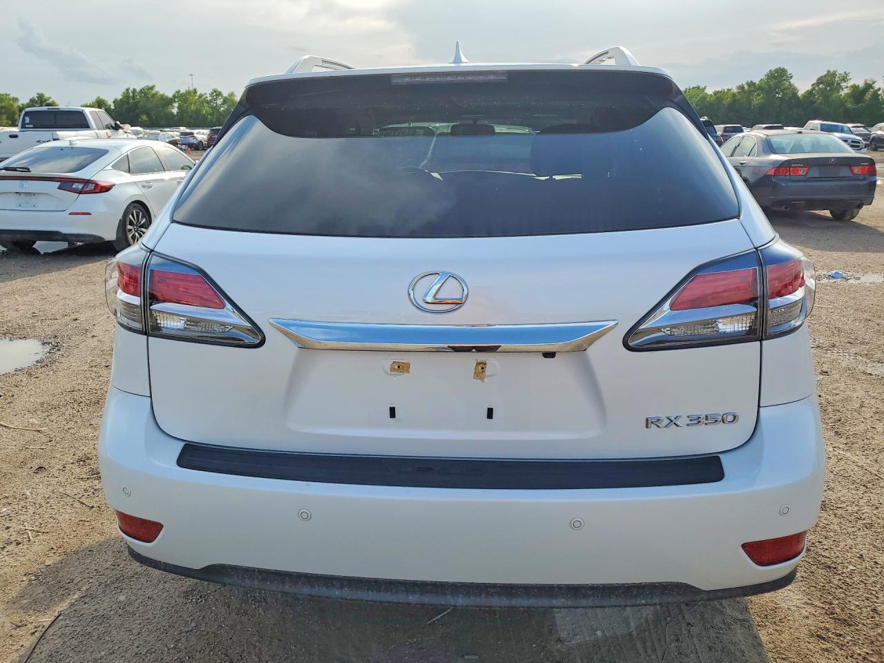 2015 Lexus Rx 350 Base Белый vin: 2T2ZK1BA6FC174744