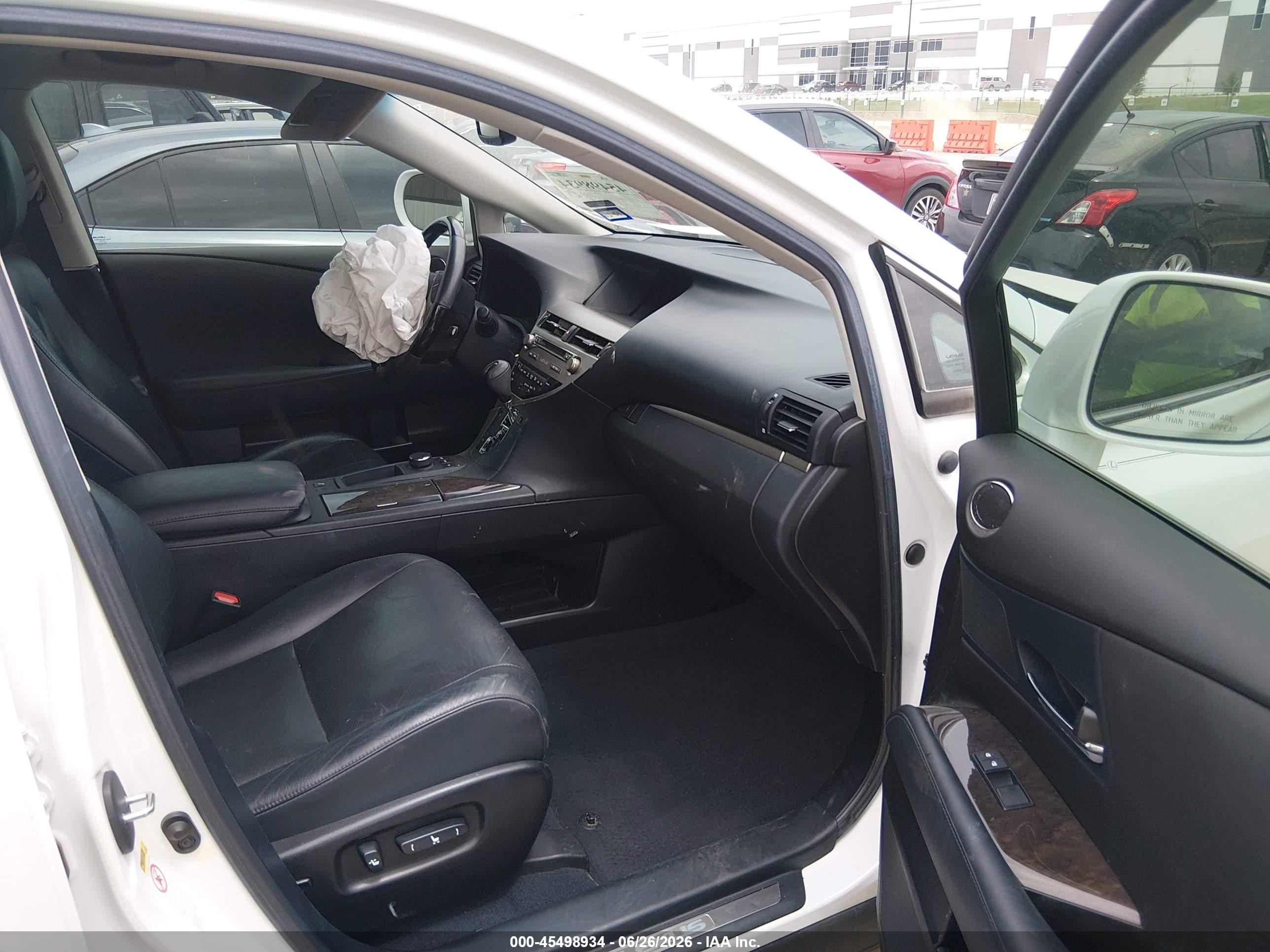2015 Lexus Rx 350   White vin: 2T2ZK1BA6FC182763