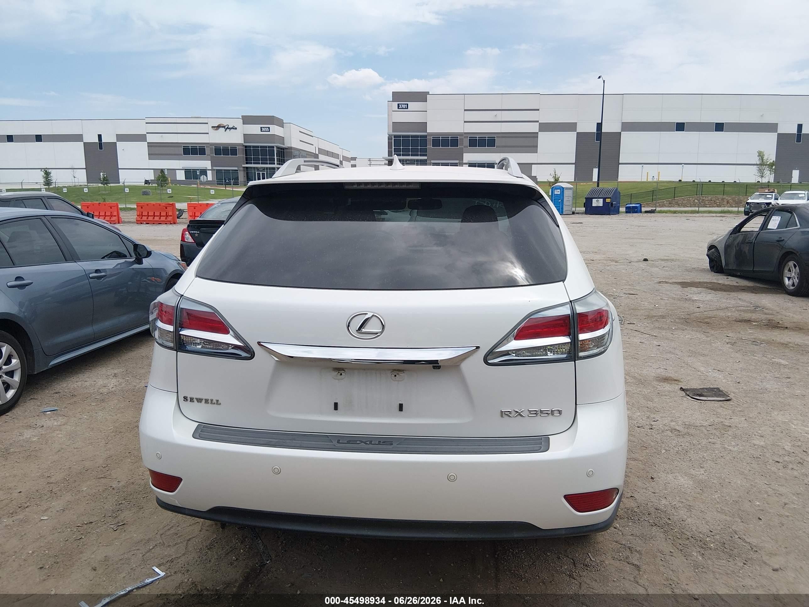 2015 Lexus Rx 350   White vin: 2T2ZK1BA6FC182763