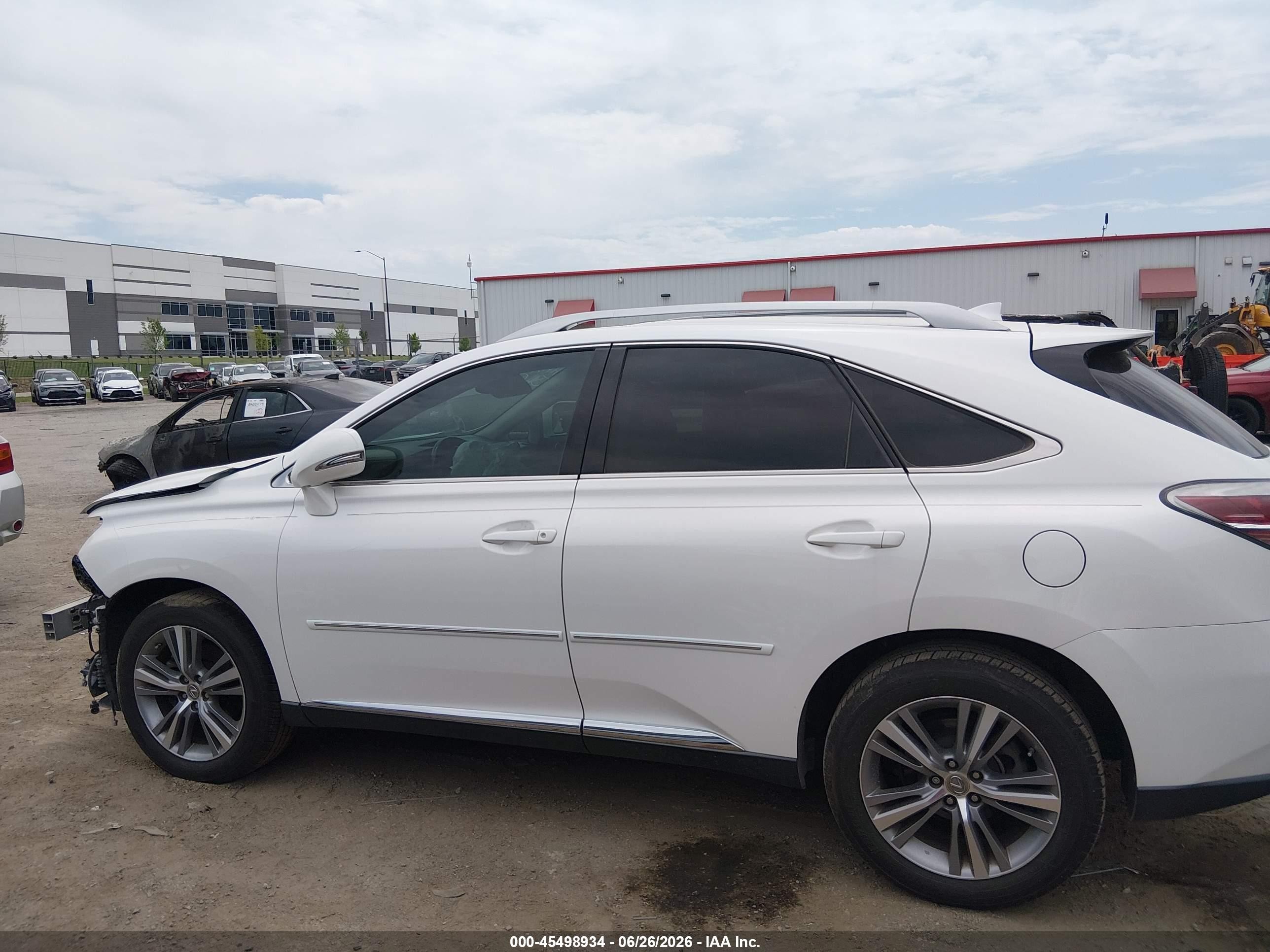 2015 Lexus Rx 350   White vin: 2T2ZK1BA6FC182763
