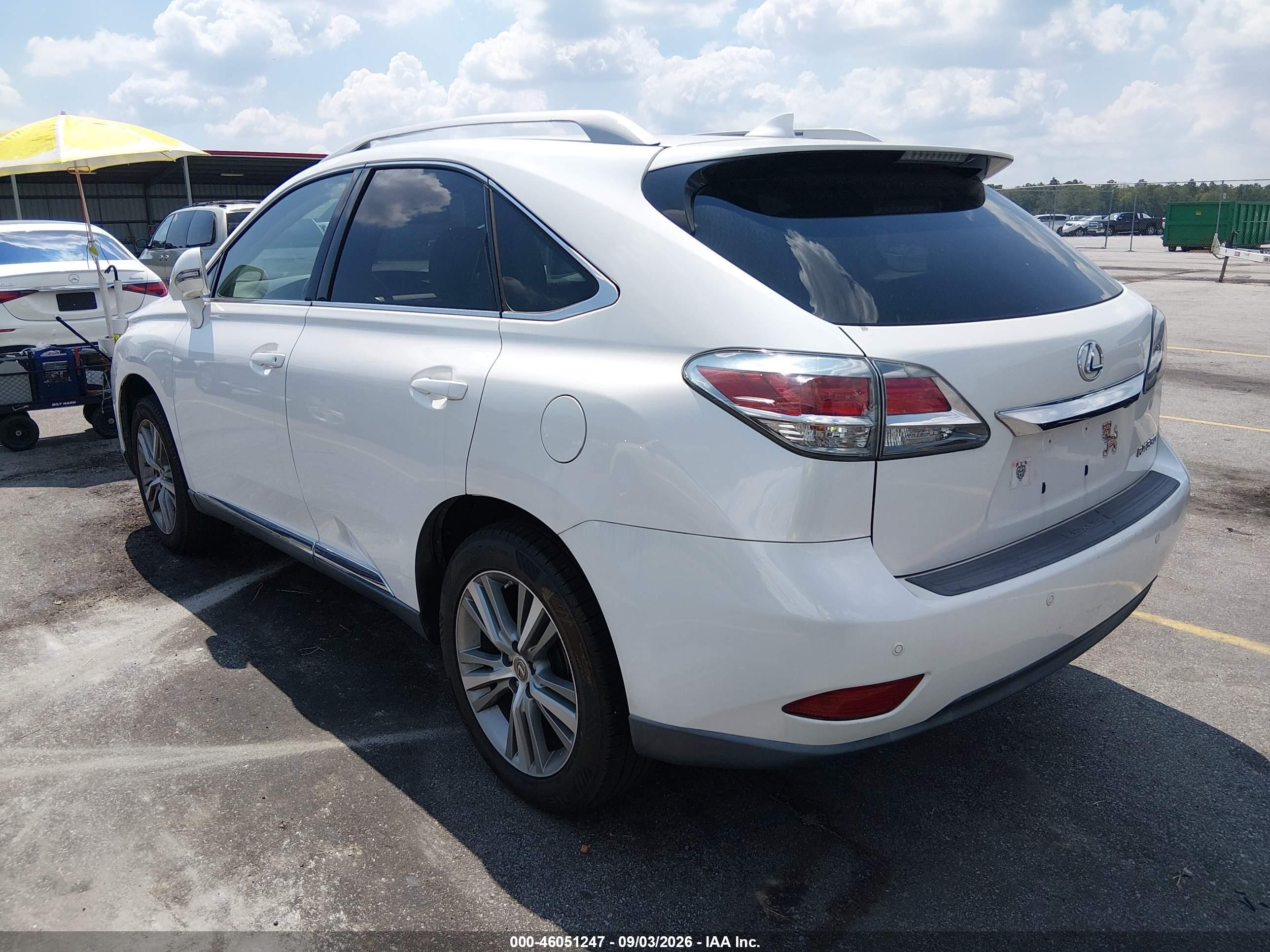 2015 Lexus Rx 350 White vin: 2T2ZK1BA6FC189213