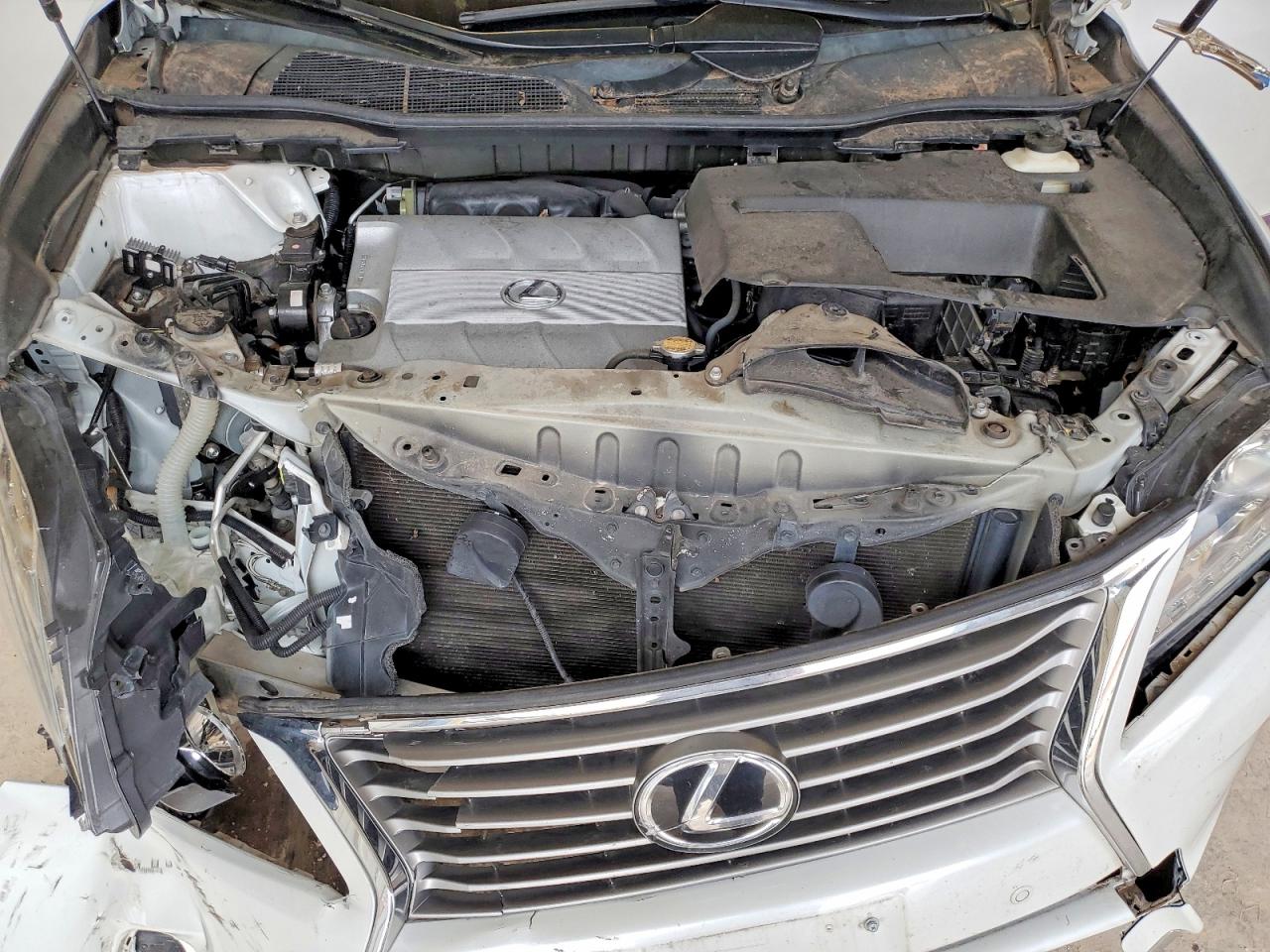 2015 Lexus Rx 350 Base White vin: 2T2ZK1BA6FC192077