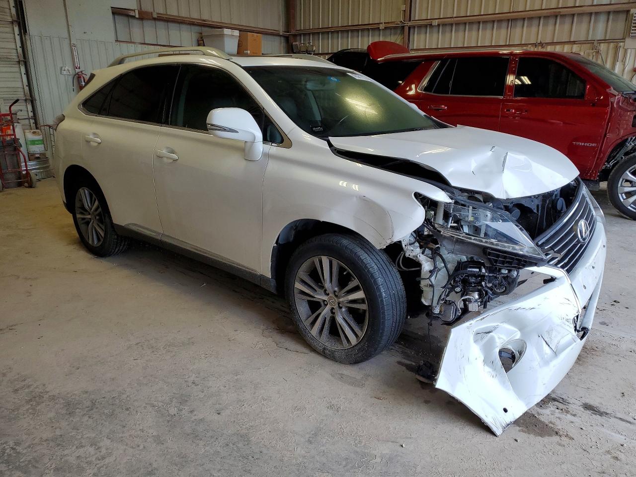 2015 Lexus Rx 350 Base White vin: 2T2ZK1BA6FC192077