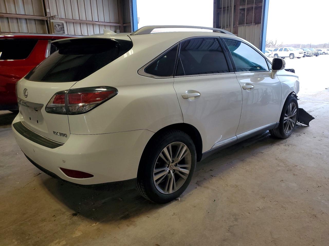 2015 Lexus Rx 350 Base White vin: 2T2ZK1BA6FC192077