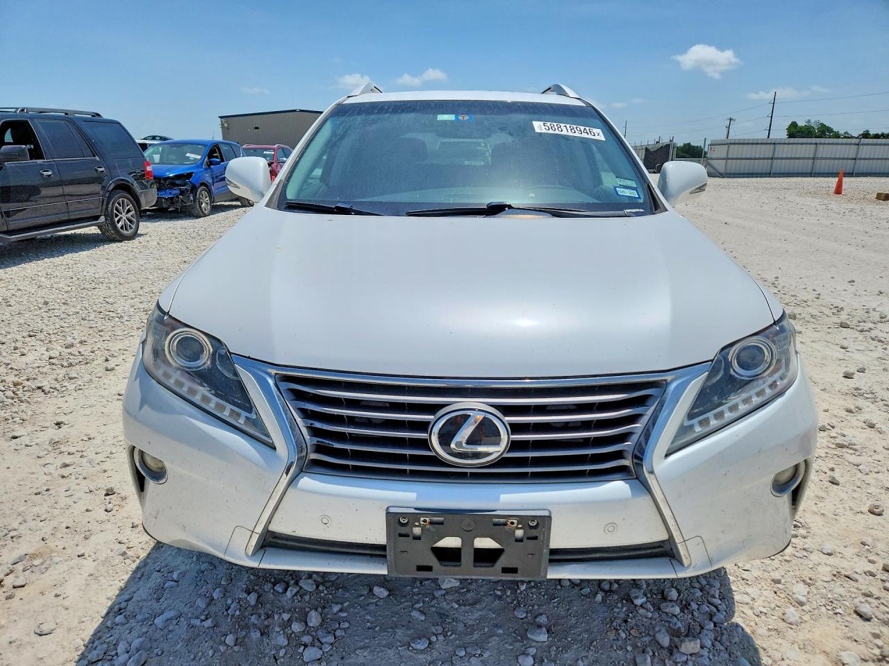 2015 Lexus Rx 350 White vin: 2T2ZK1BA6FC197912