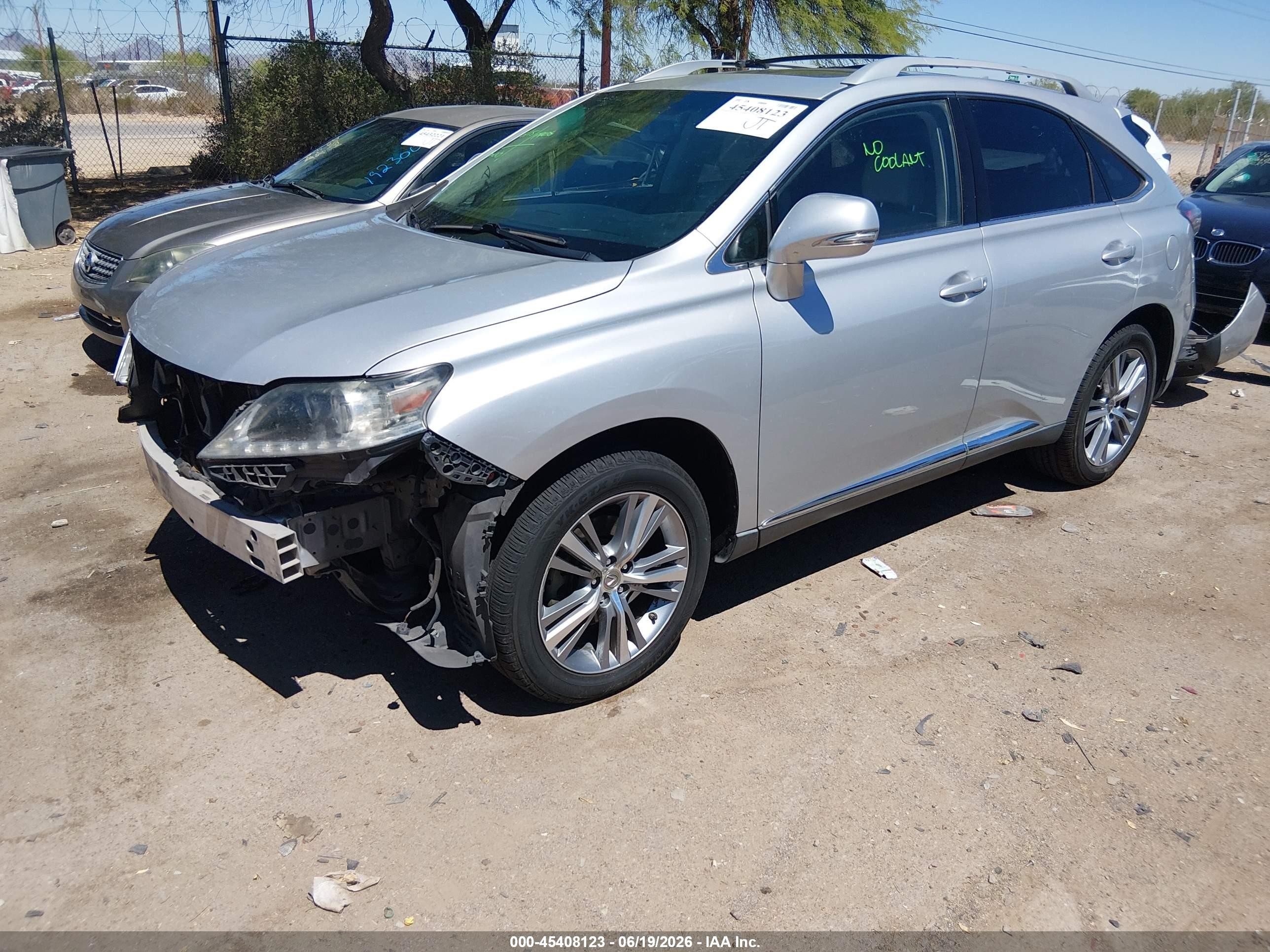 2015 Lexus Rx 350   Silver vin: 2T2ZK1BA6FC202087