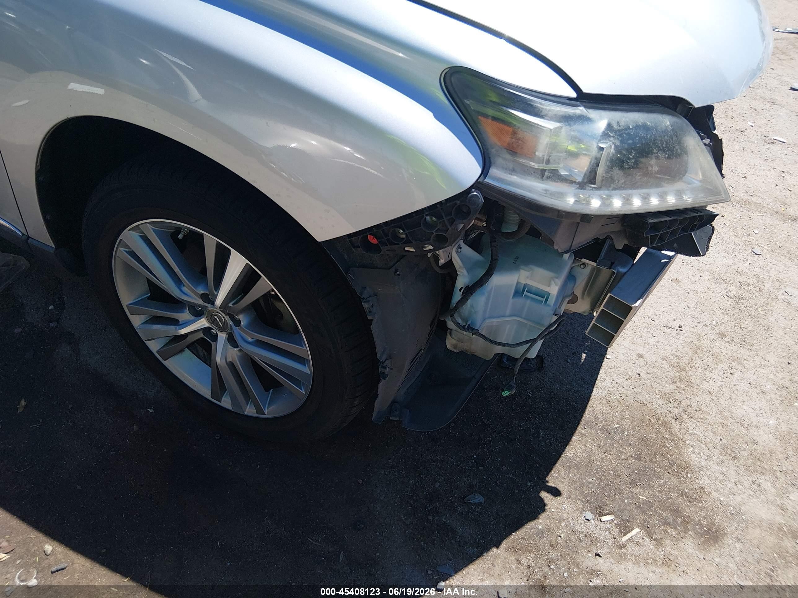 2015 Lexus Rx 350   Silver vin: 2T2ZK1BA6FC202087