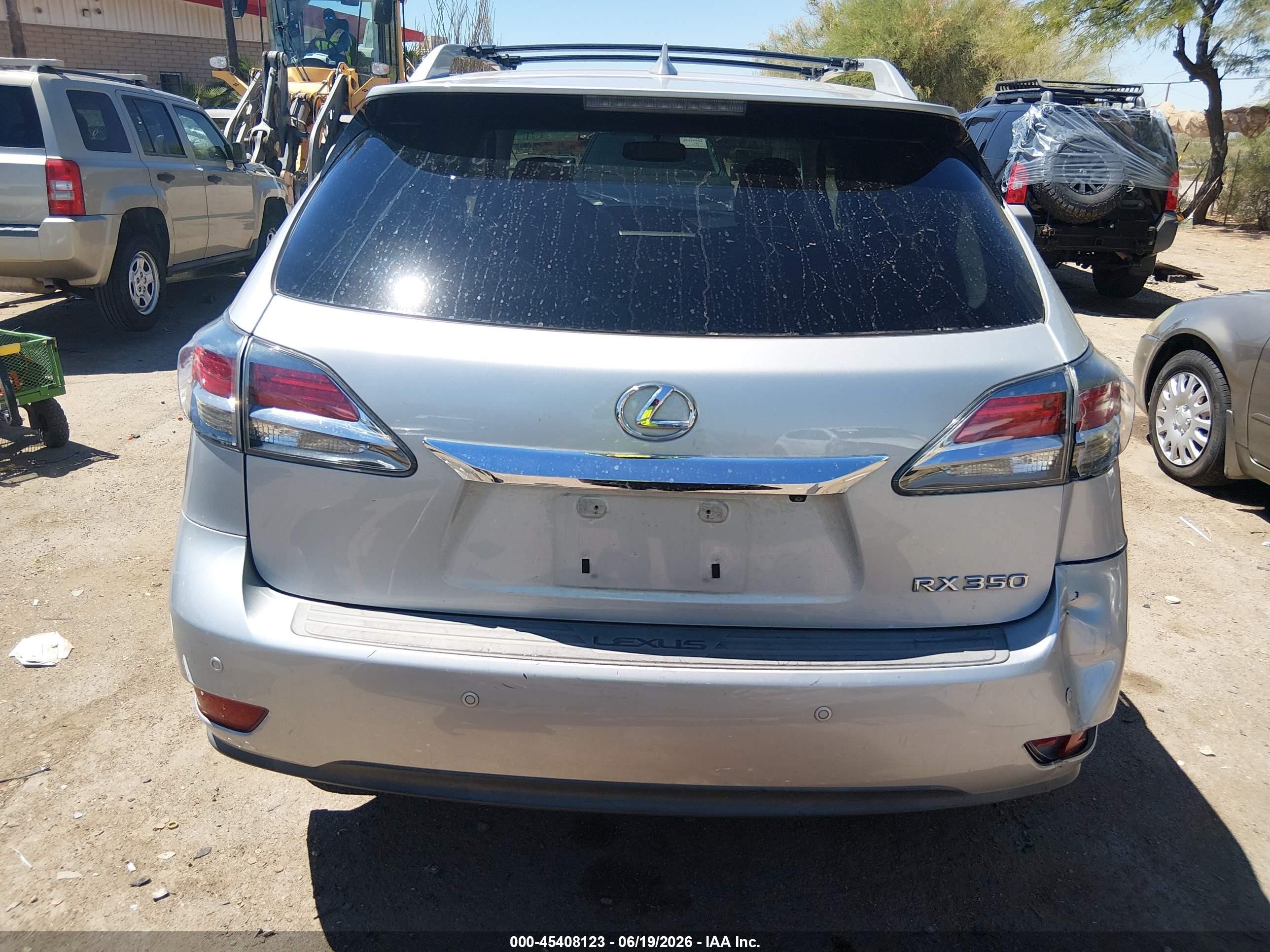 2015 Lexus Rx 350   Silver vin: 2T2ZK1BA6FC202087