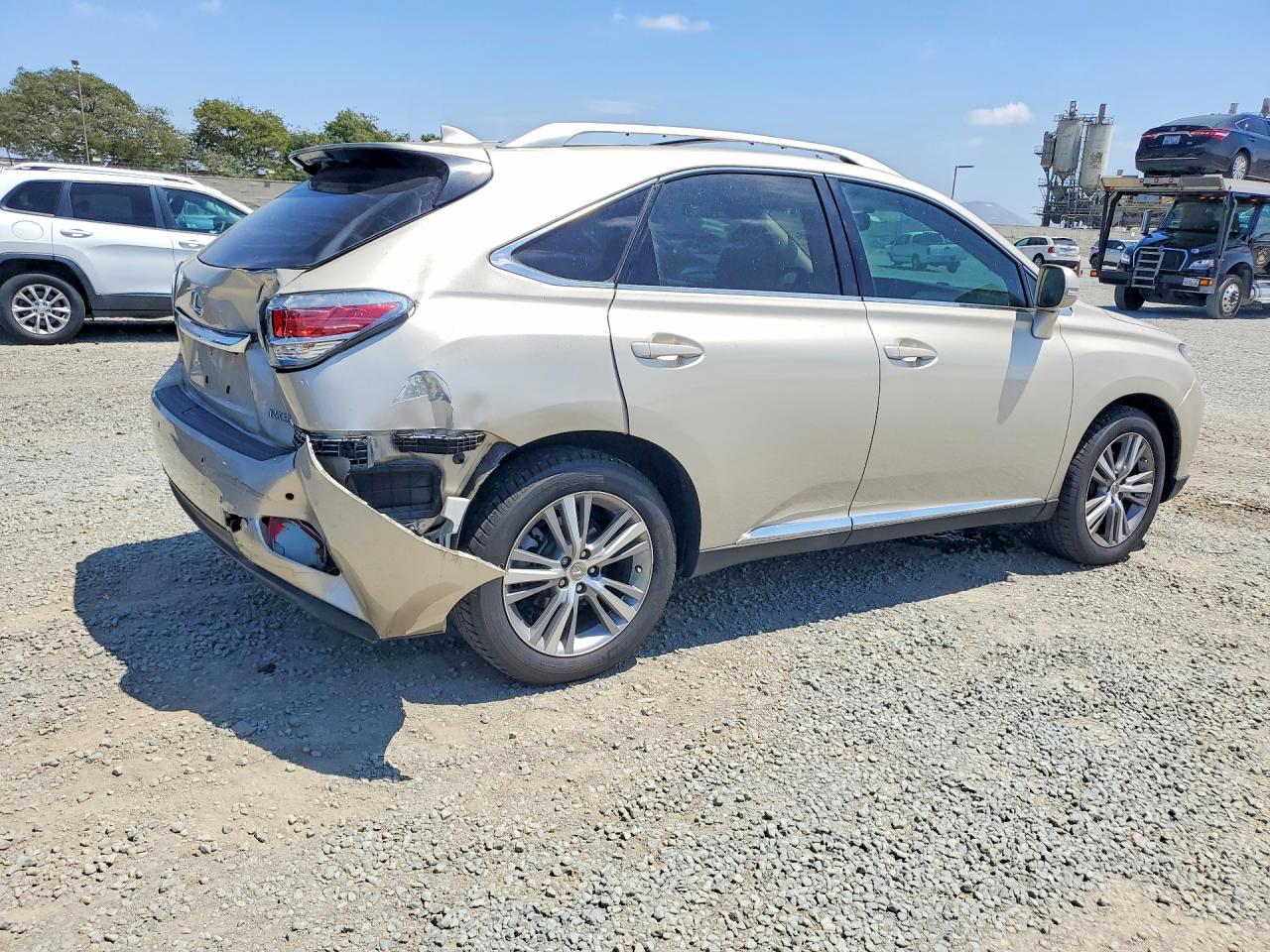 2015 Lexus Rx 350 Base Tan vin: 2T2ZK1BA6FC202171