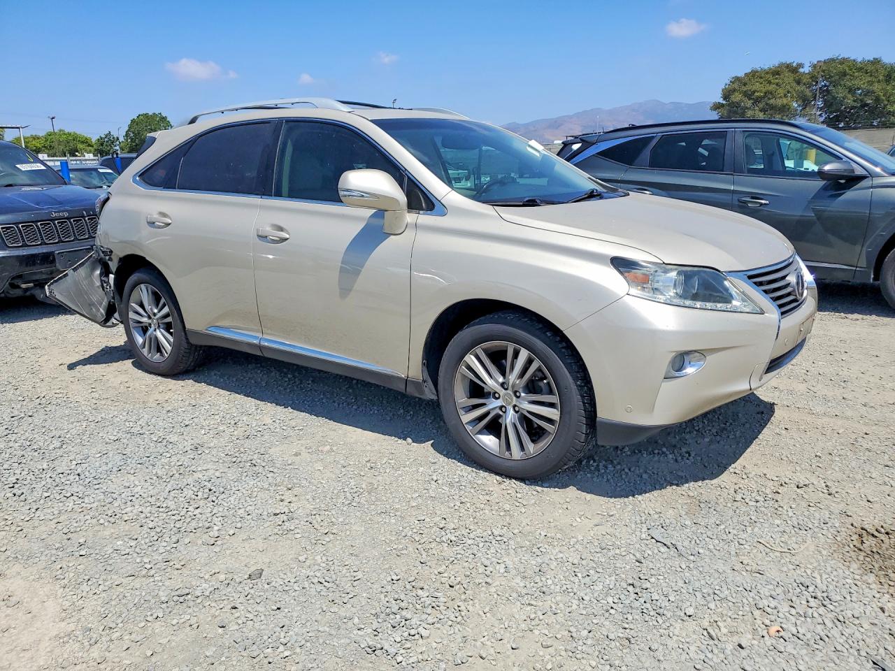 2015 Lexus Rx 350 Base Tan vin: 2T2ZK1BA6FC202171