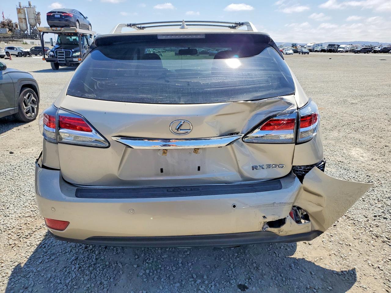 2015 Lexus Rx 350 Base Tan vin: 2T2ZK1BA6FC202171