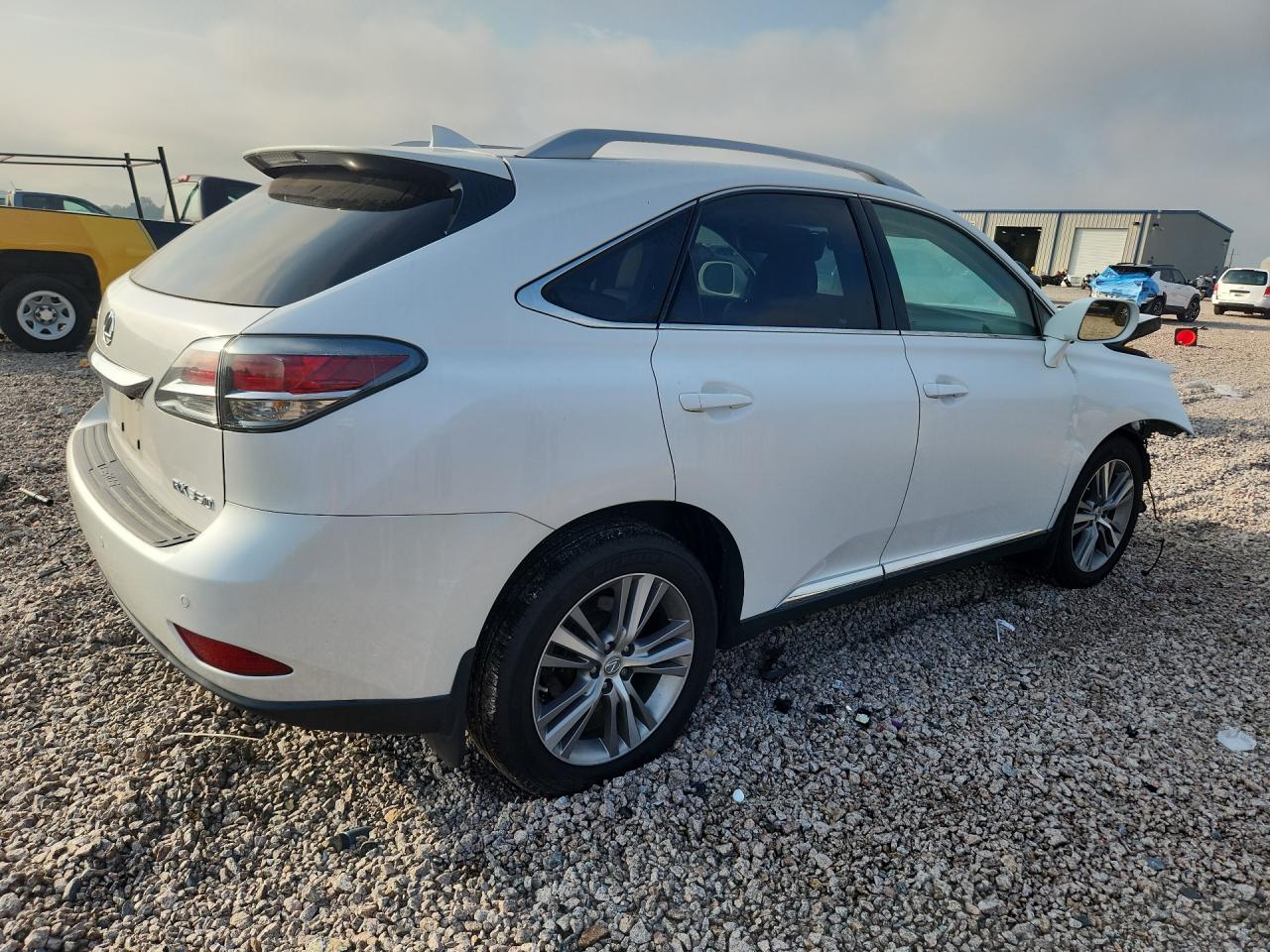 2015 Lexus Rx 350 Base White vin: 2T2ZK1BA6FC204194