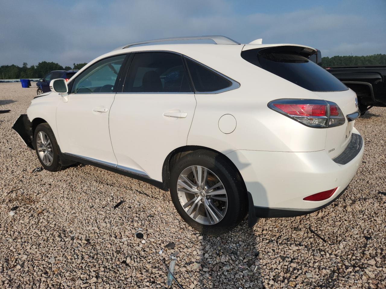 2015 Lexus Rx 350 Base White vin: 2T2ZK1BA6FC204194