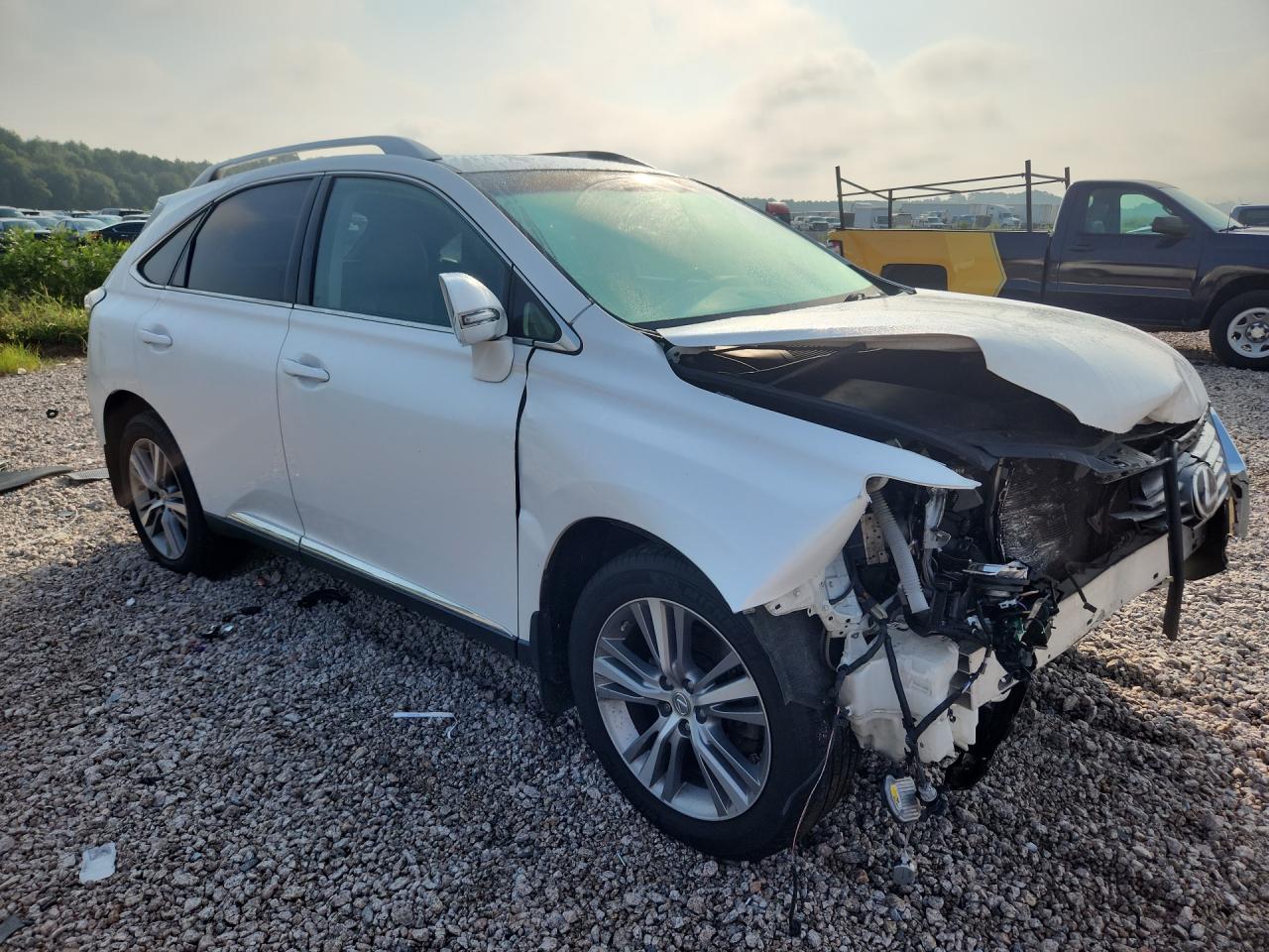2015 Lexus Rx 350 Base White vin: 2T2ZK1BA6FC204194