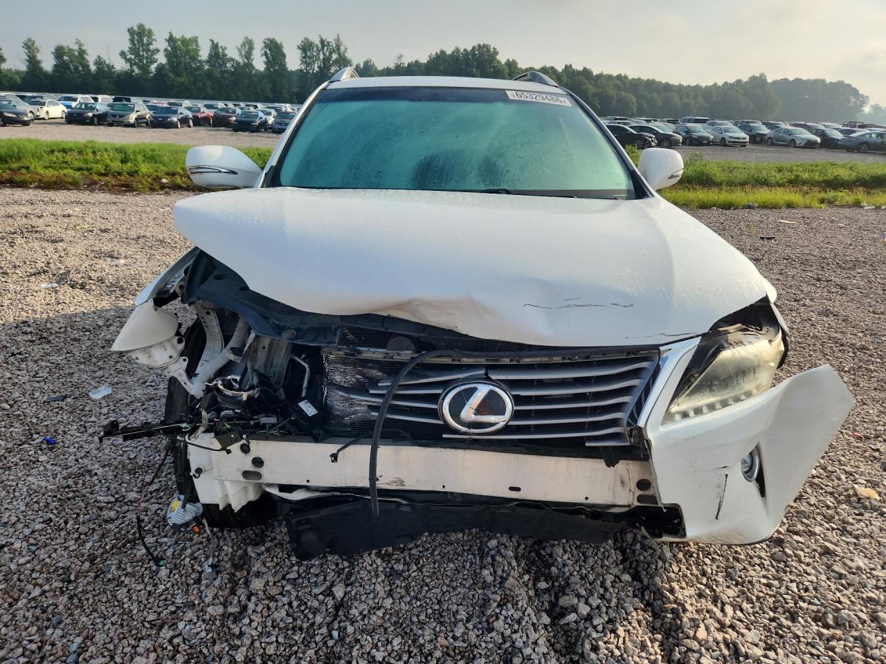 2015 Lexus Rx 350 Base White vin: 2T2ZK1BA6FC204194