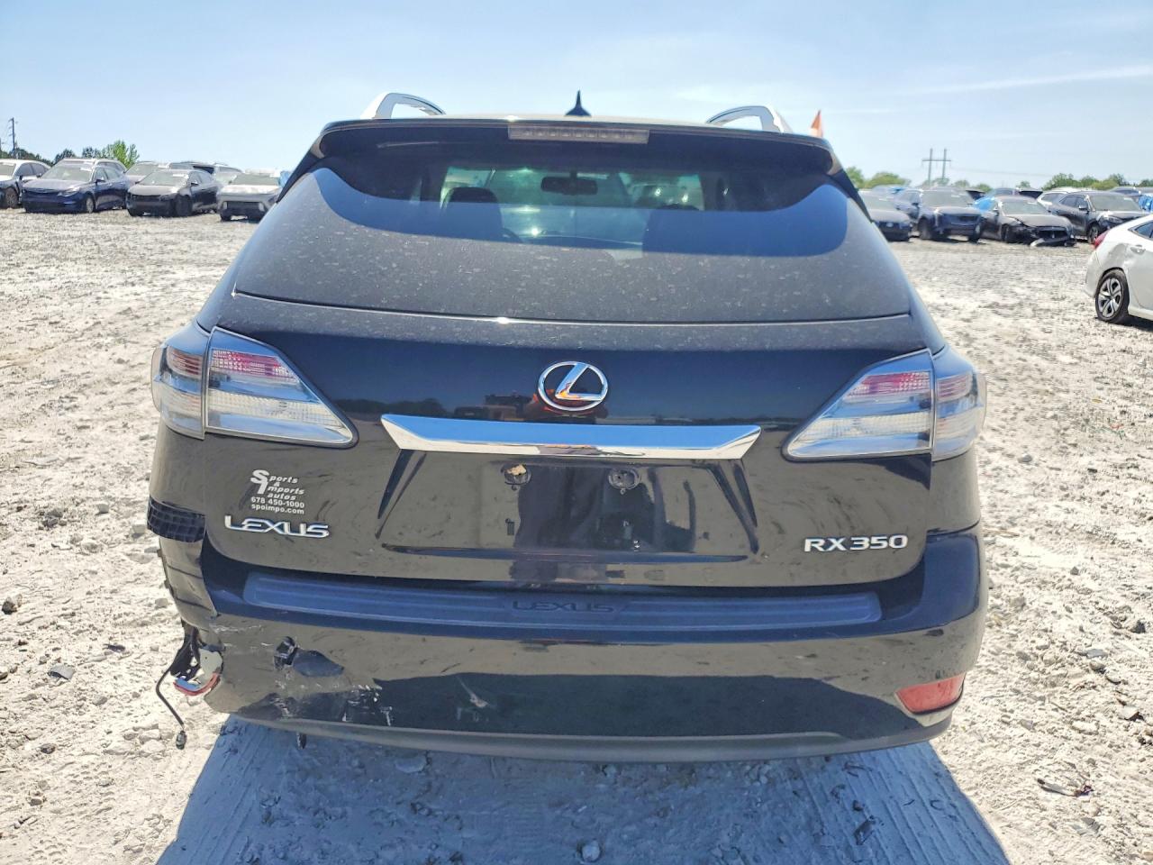 2010 Lexus Rx 350 Black vin: 2T2ZK1BA7AC006250