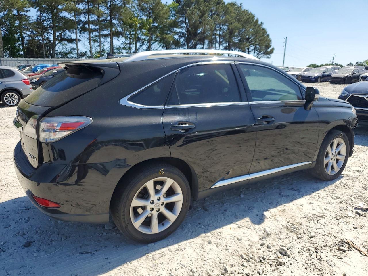 2010 Lexus Rx 350 Black vin: 2T2ZK1BA7AC006250