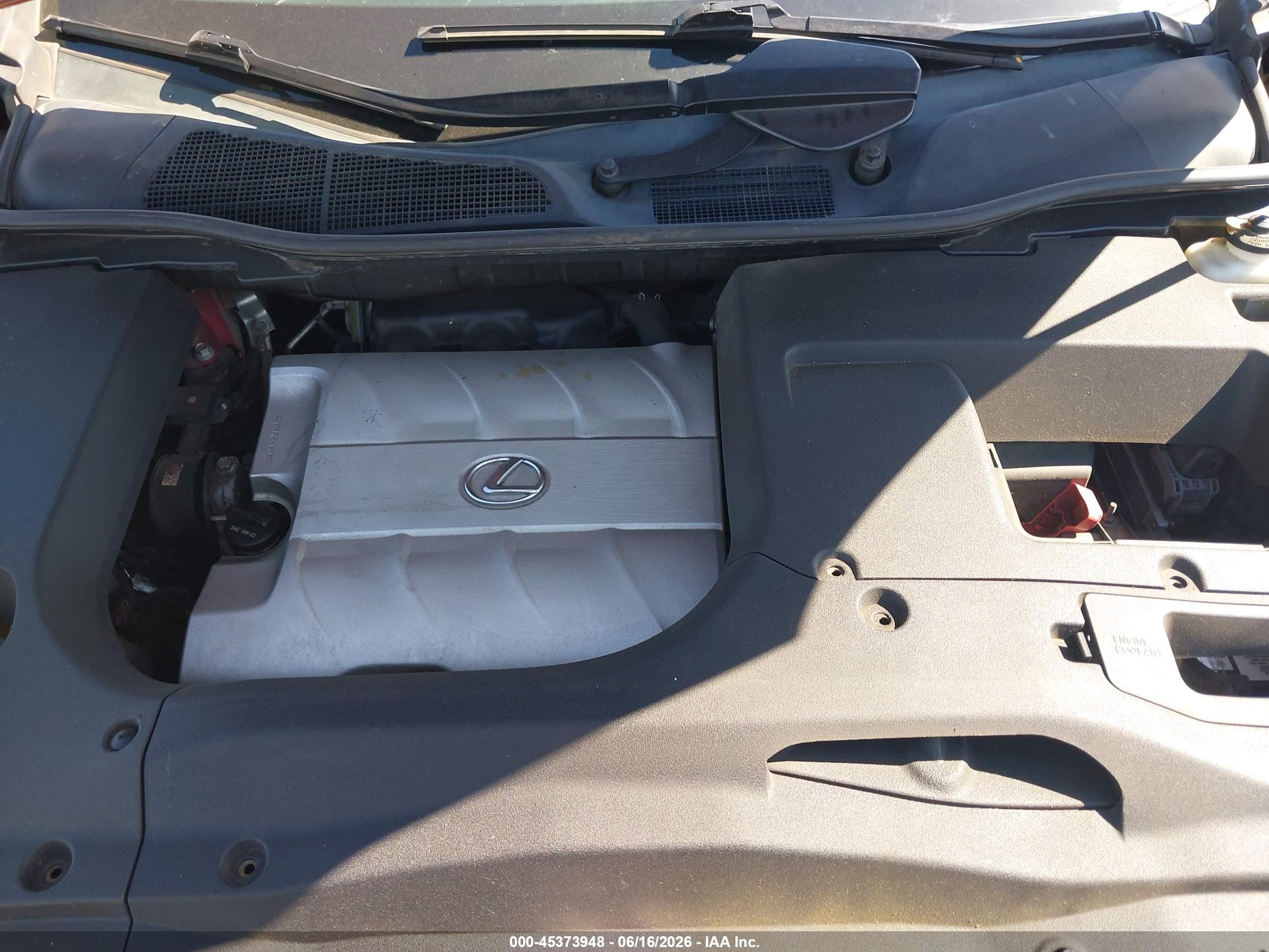 2010 Lexus Rx 350   Красный vin: 2T2ZK1BA7AC012212