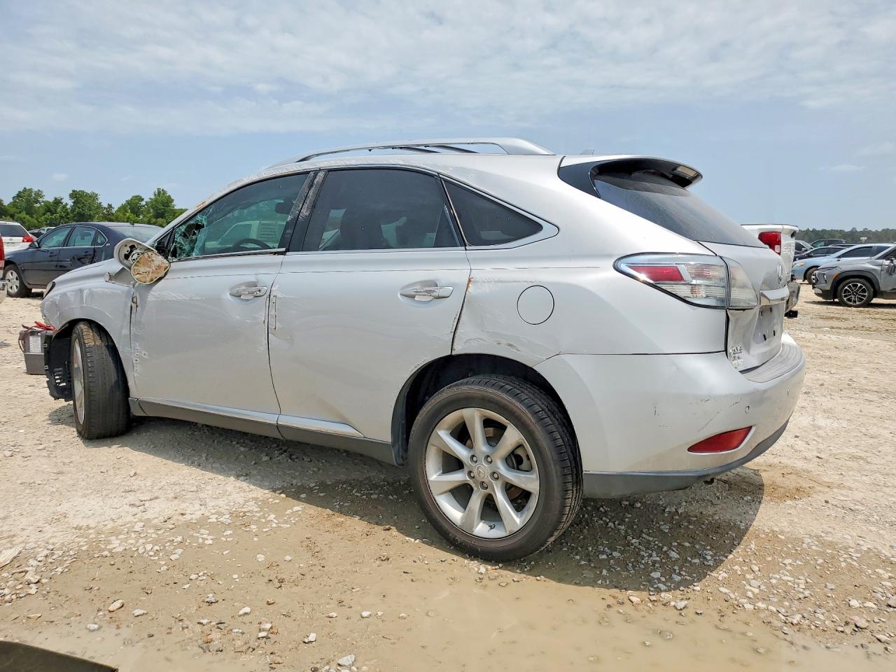 2010 Lexus Rx 350 Silver vin: 2T2ZK1BA7AC018527