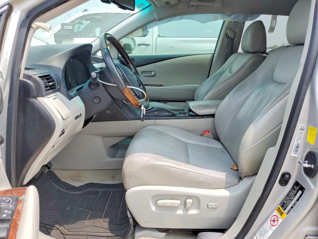 2010 Lexus Rx 350 Silver vin: 2T2ZK1BA7AC018527