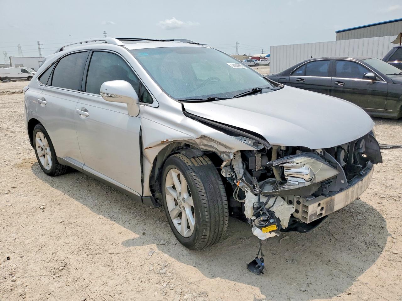 2010 Lexus Rx 350 Silver vin: 2T2ZK1BA7AC018527
